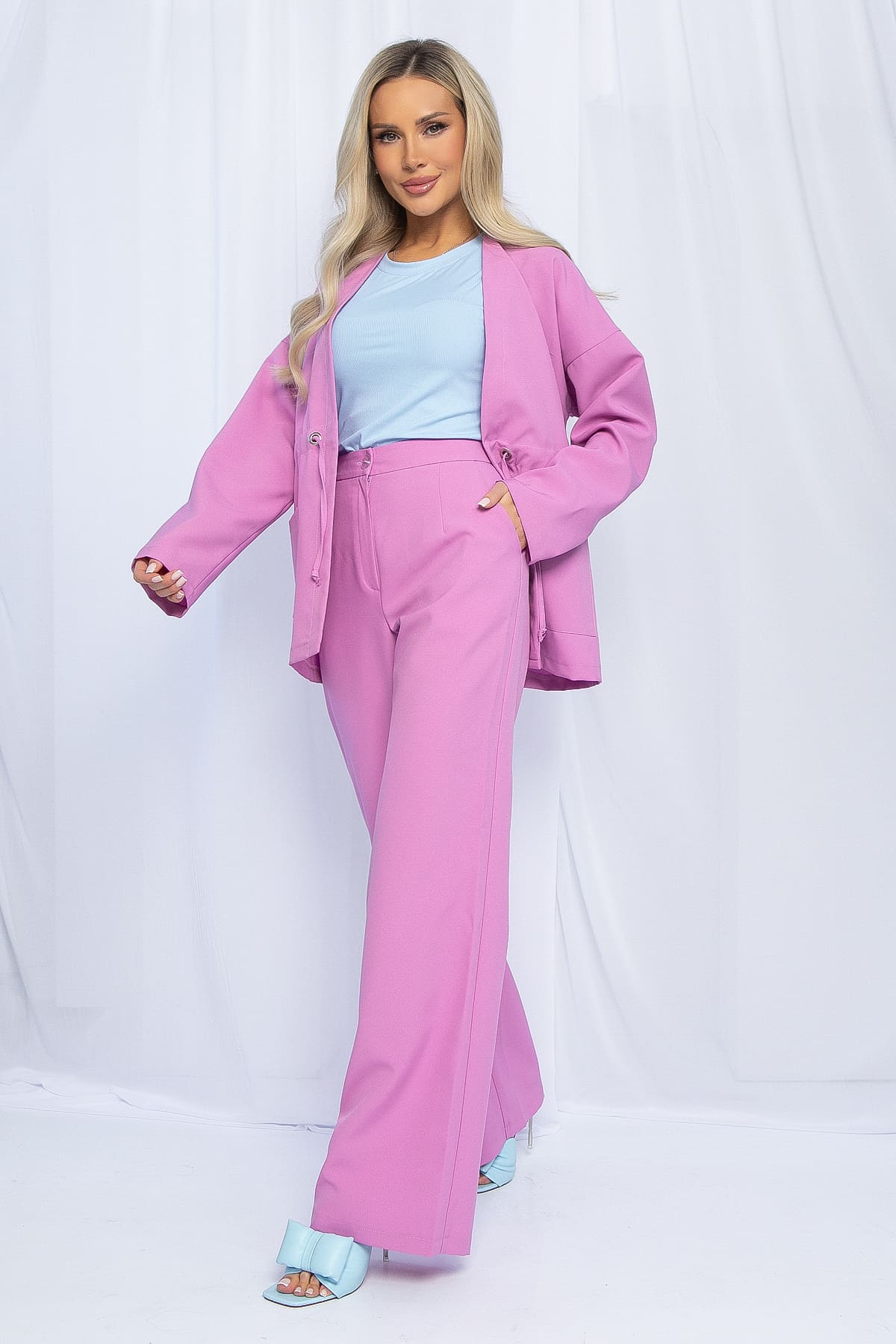 Костюм Адриана (розовый) К13180-6М