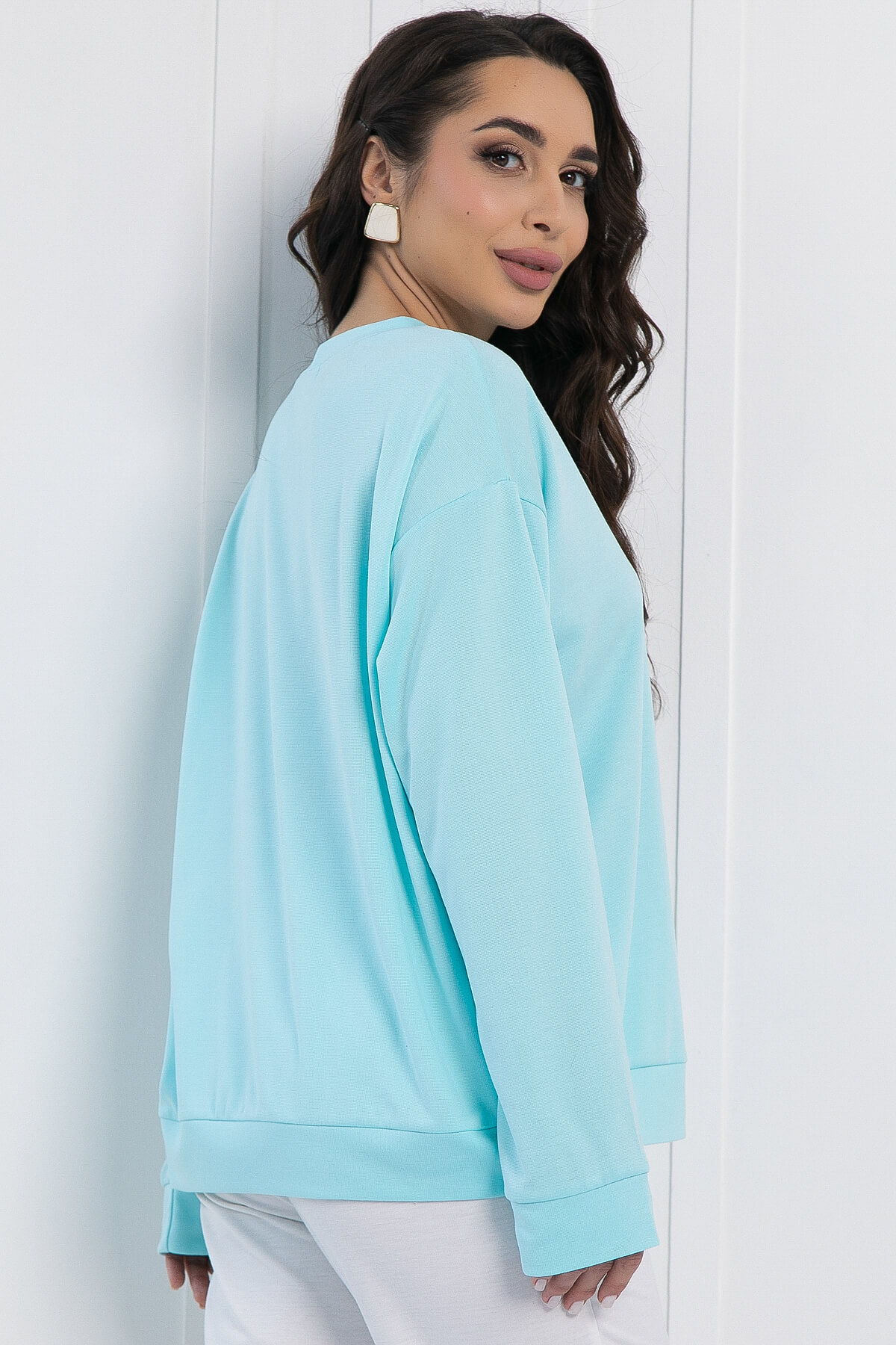 Свитшот Айрис (голубой) Б13041-25М