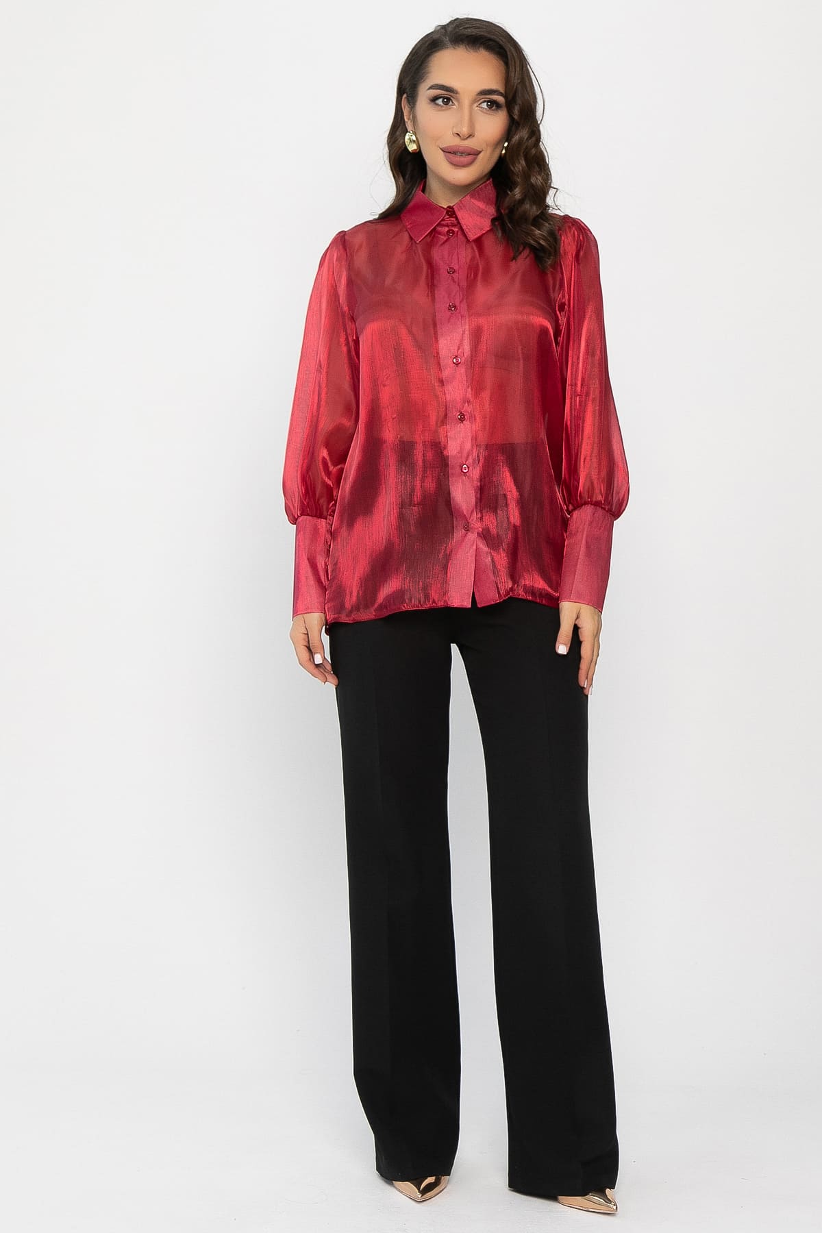 Блуза Вернисаж (рубин) Б14316-34М
