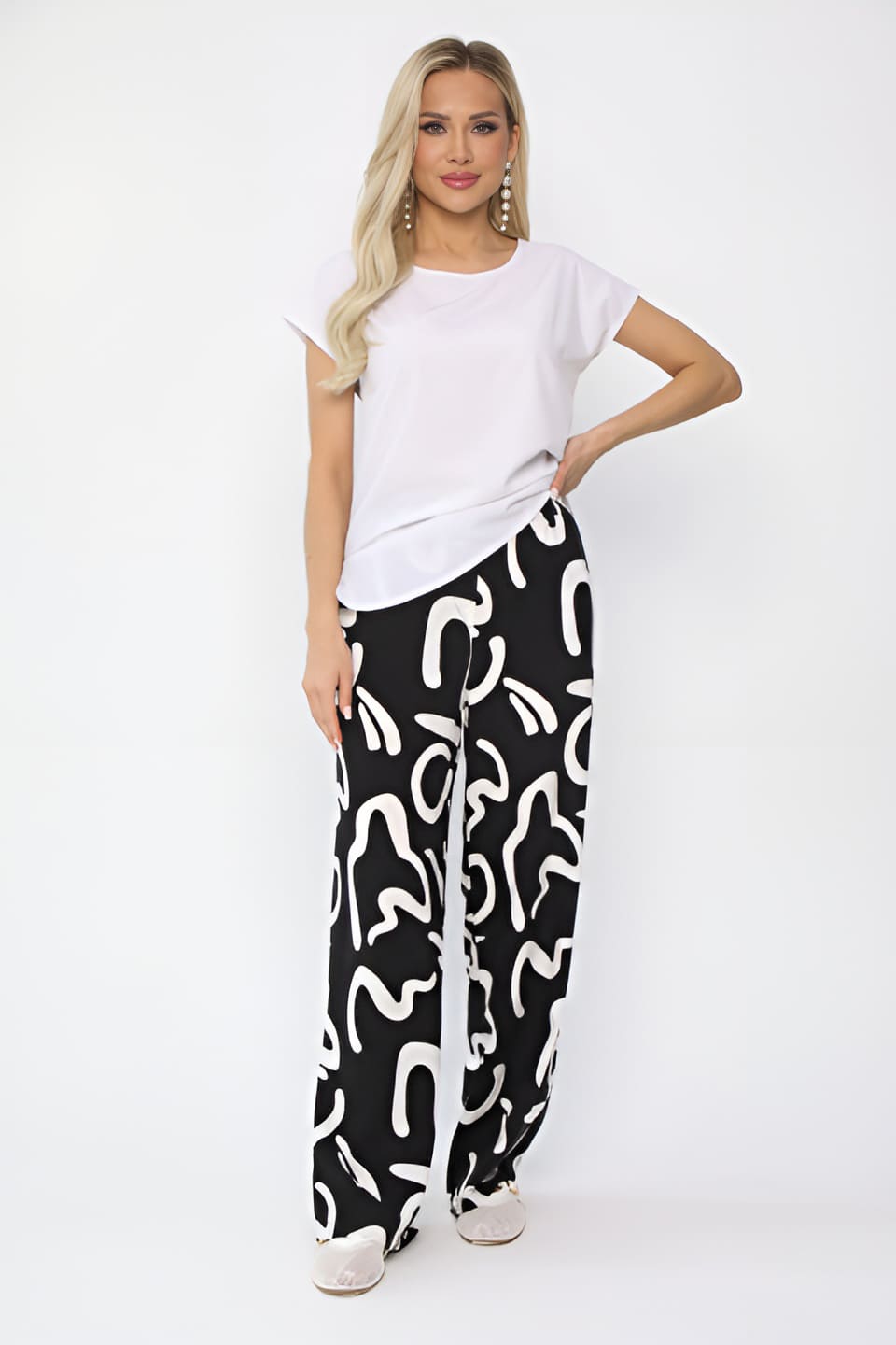 Брюки Мальбек (черные) Б13739-25М