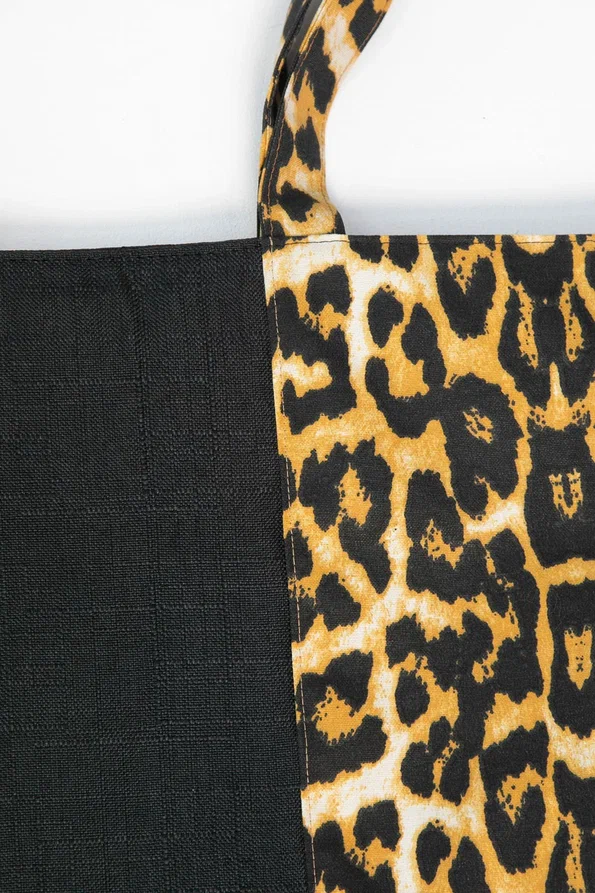 Сумка Шопер (лео/черный) СШ03