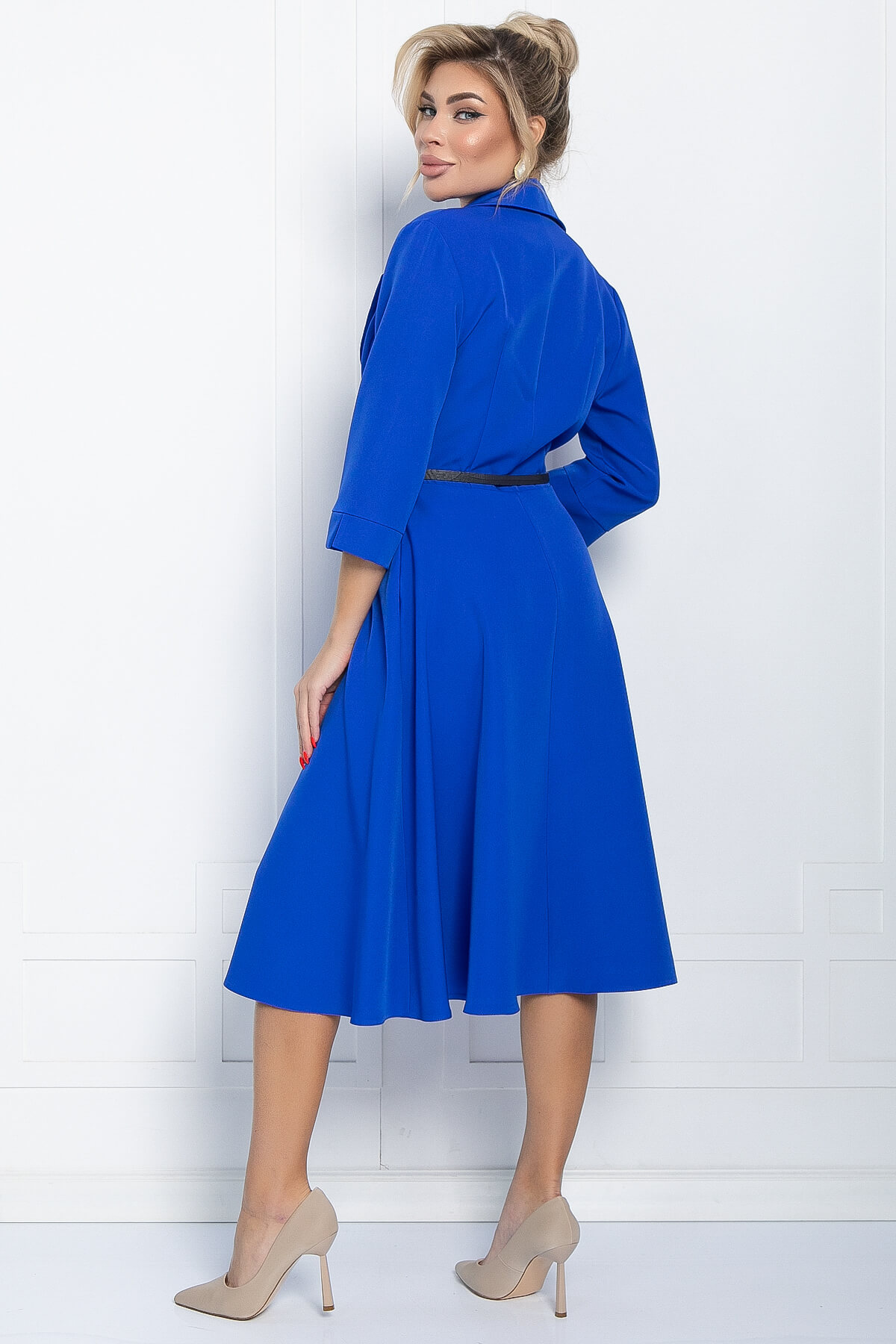 Платье Лесли (синее) П11518
