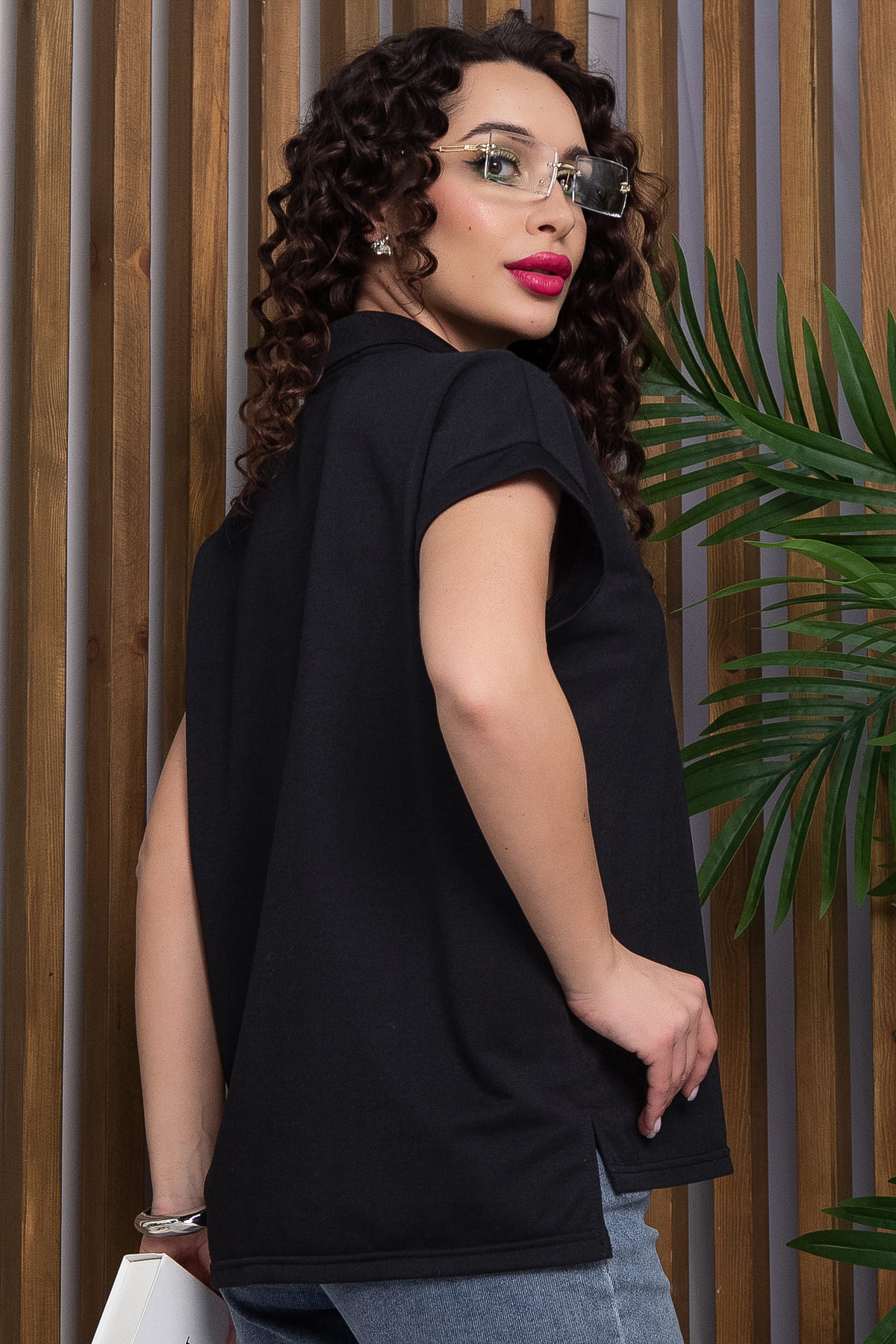 Поло Юлия (черное) Б13351-10М