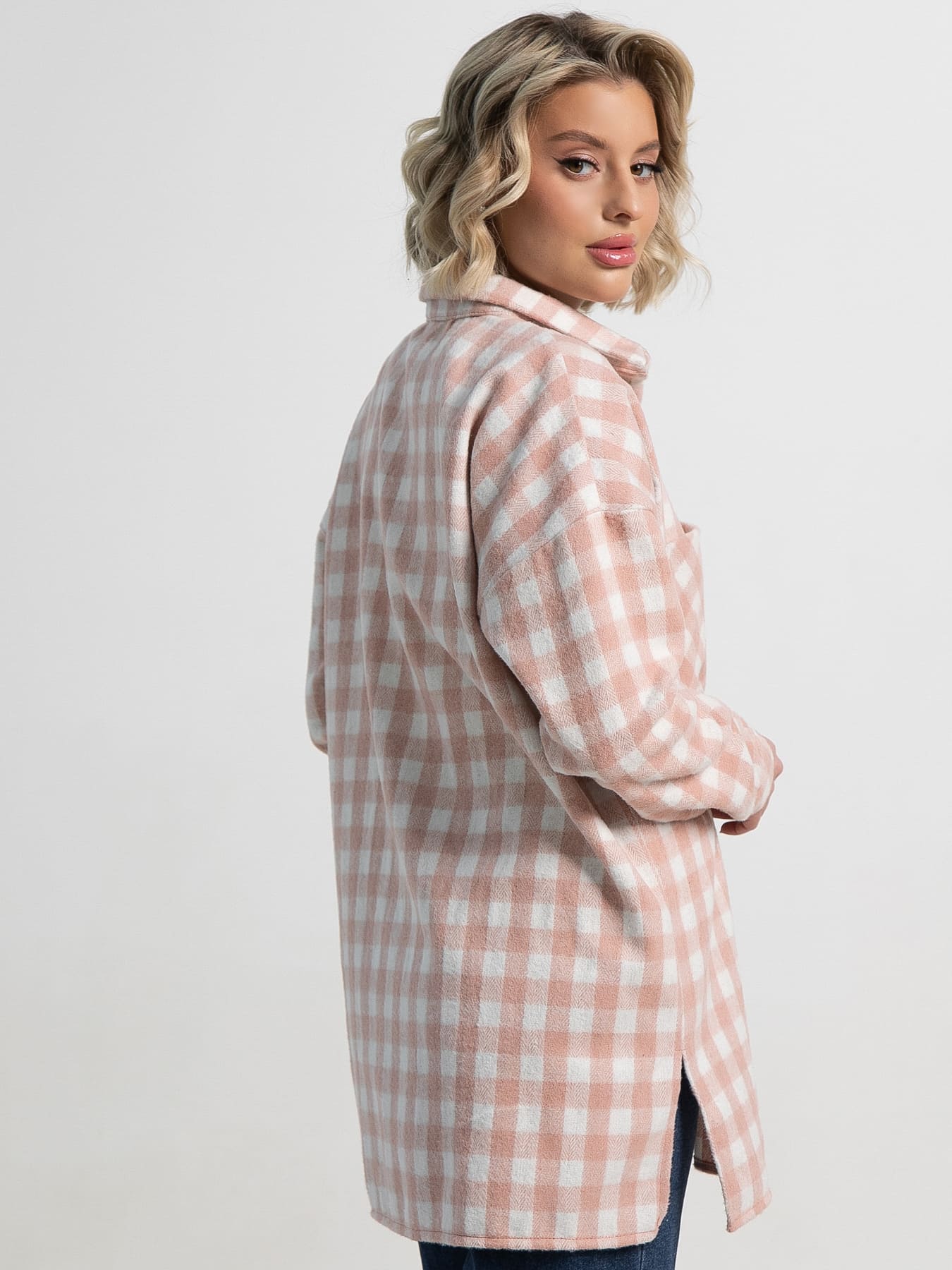 Рубашка Доротея (розовая) Б15192-10М