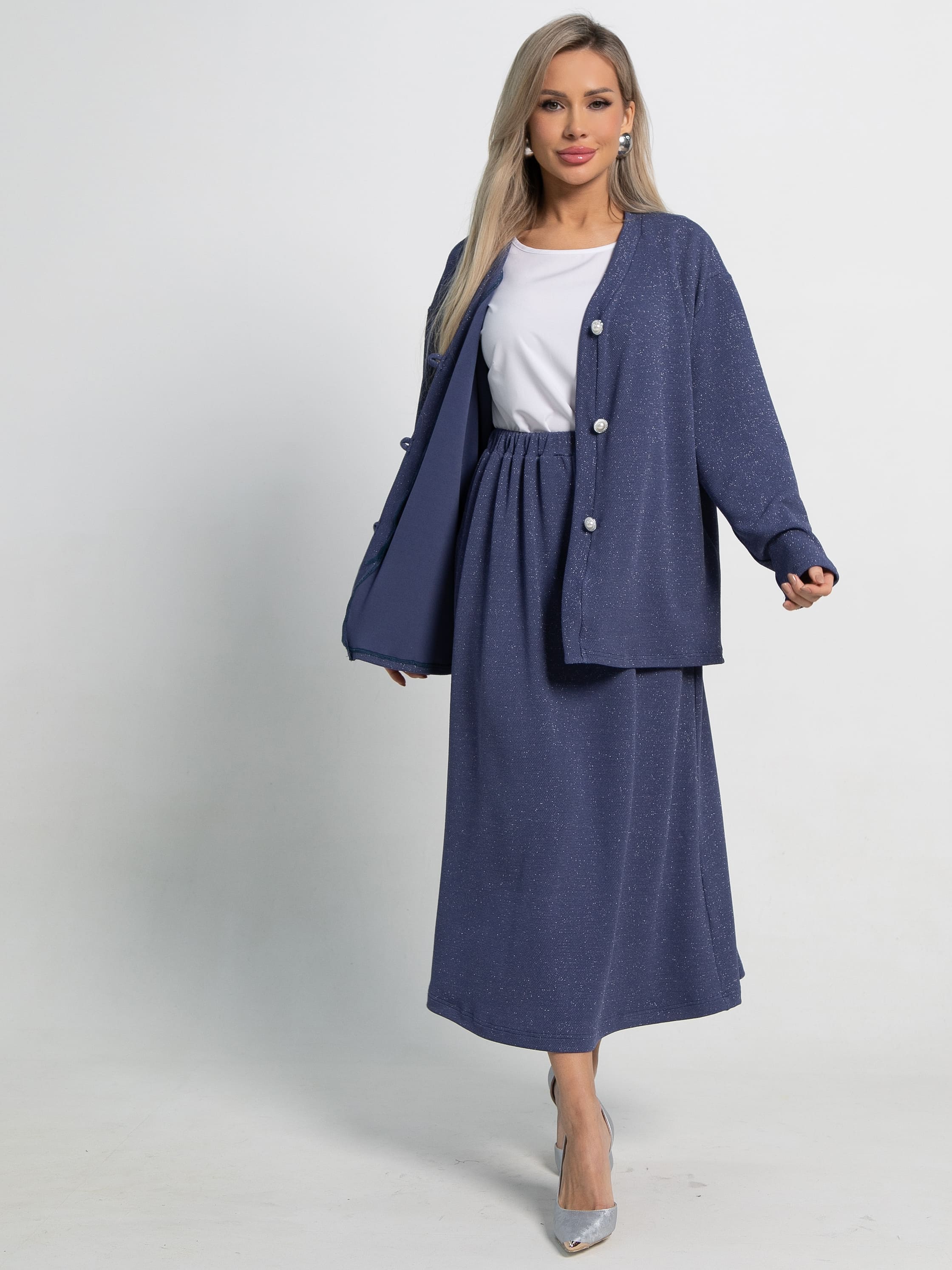 Кардиган Келли (синий) Б15051-39М