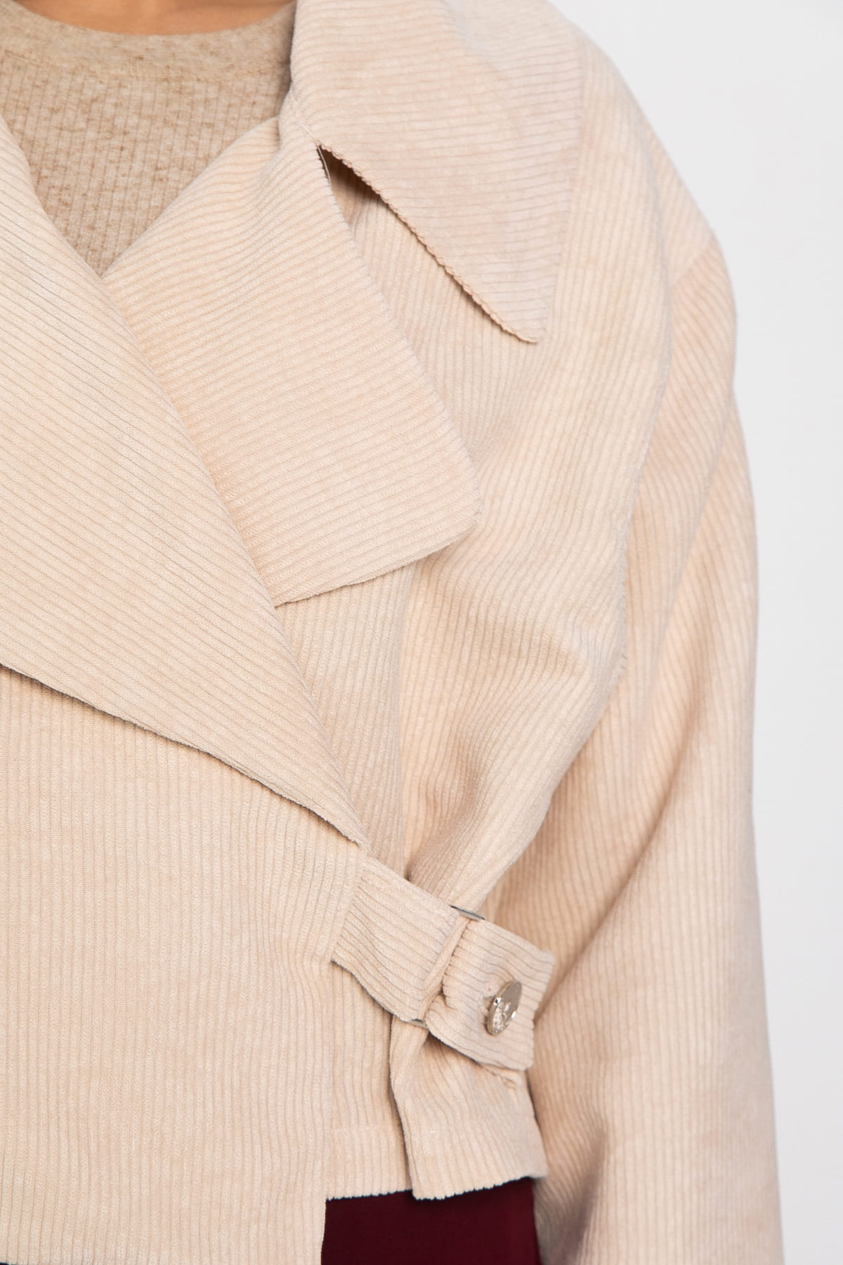 Жакет укороченный Динара (бежевый) Б14326-39М