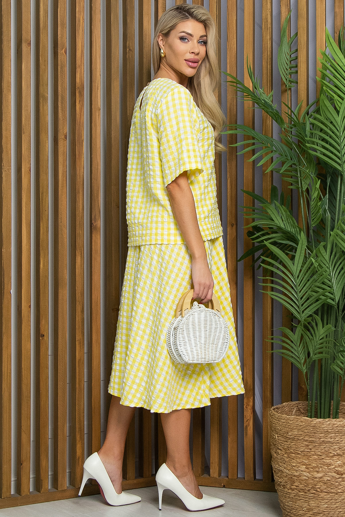 Костюм Выходной день (желтый) К13435-2М