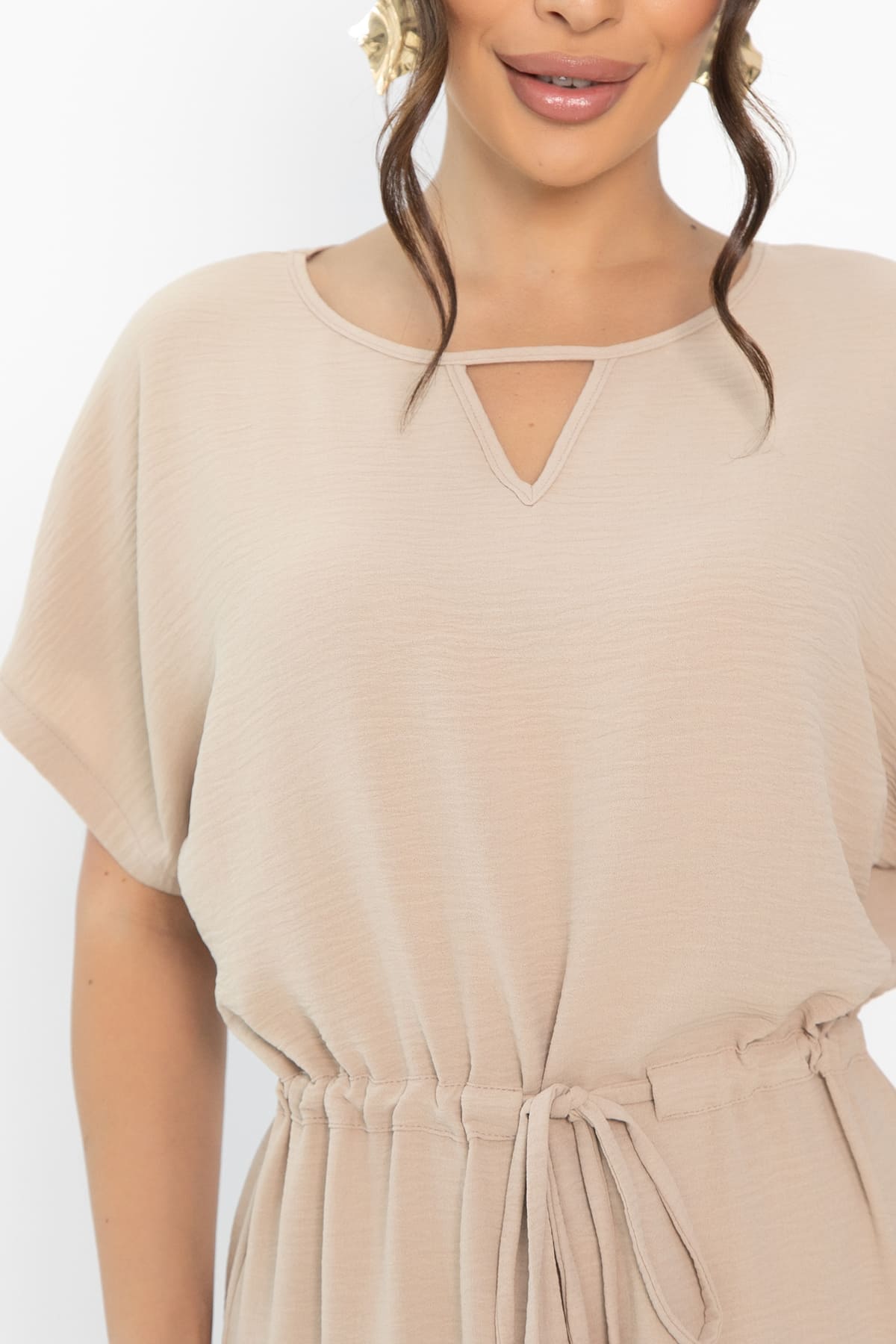 Платье Вистерия (бежевое) П15345-5М