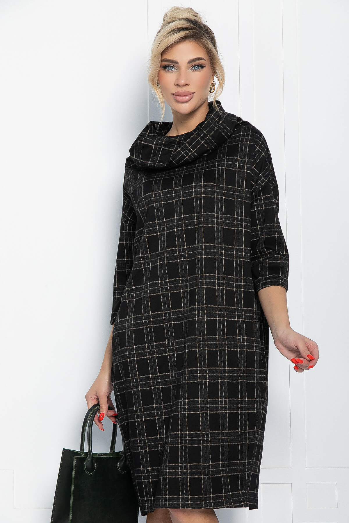 Платье Катрина (коричневое) П11633