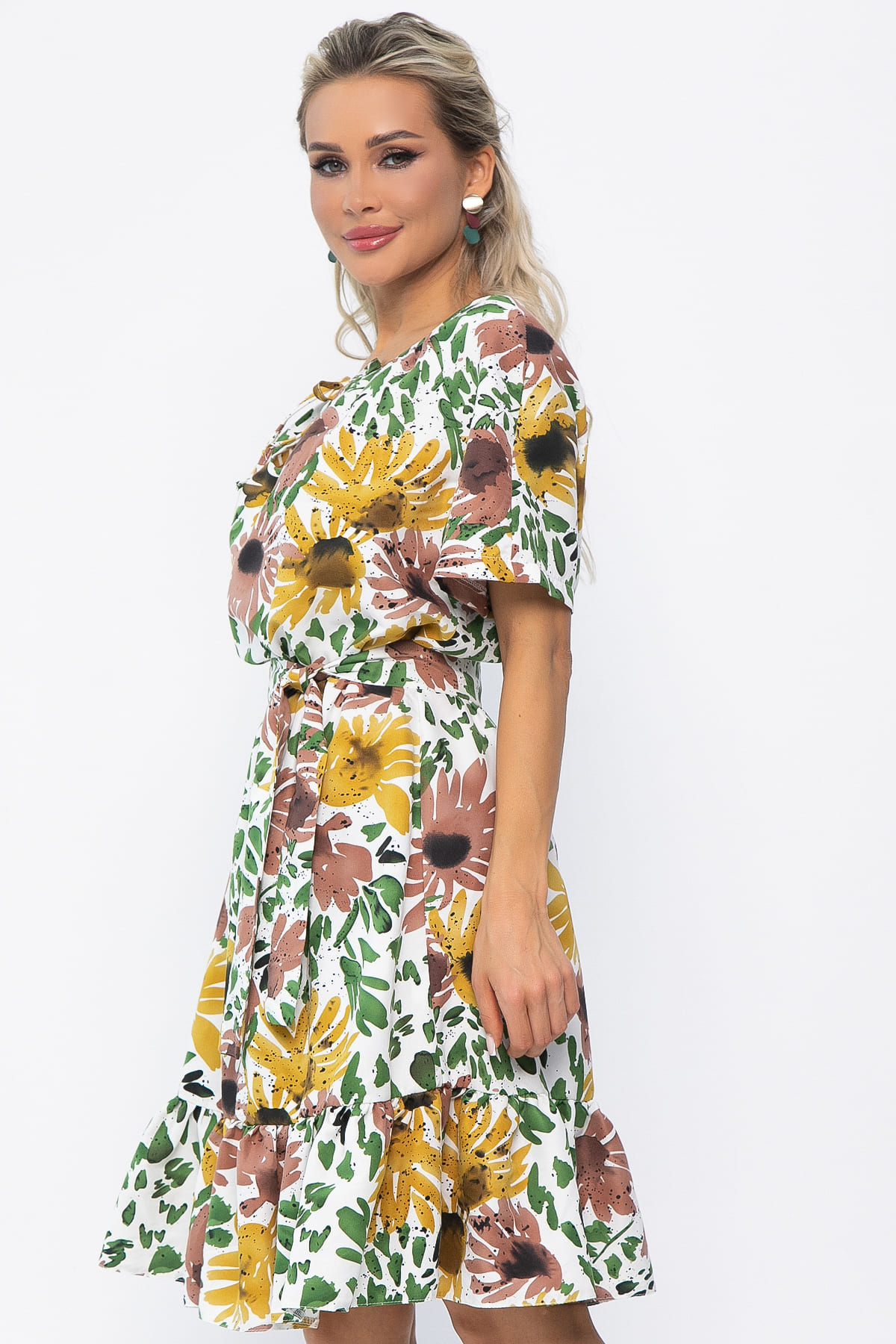 Платье Алания НЬЮ (цветы) П13627-10М