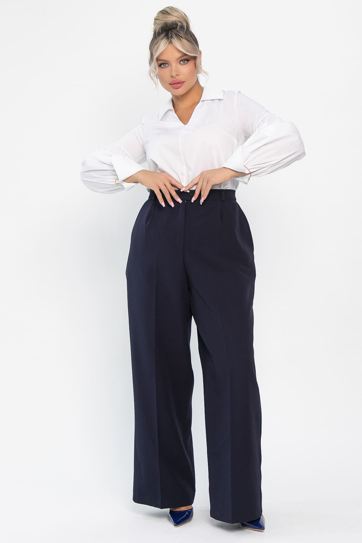 Брюки Скарлет (синие) Б13971-13М