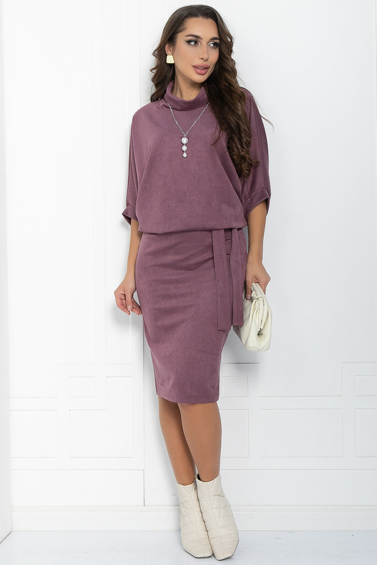 Платье Антония (лиловое) П11881