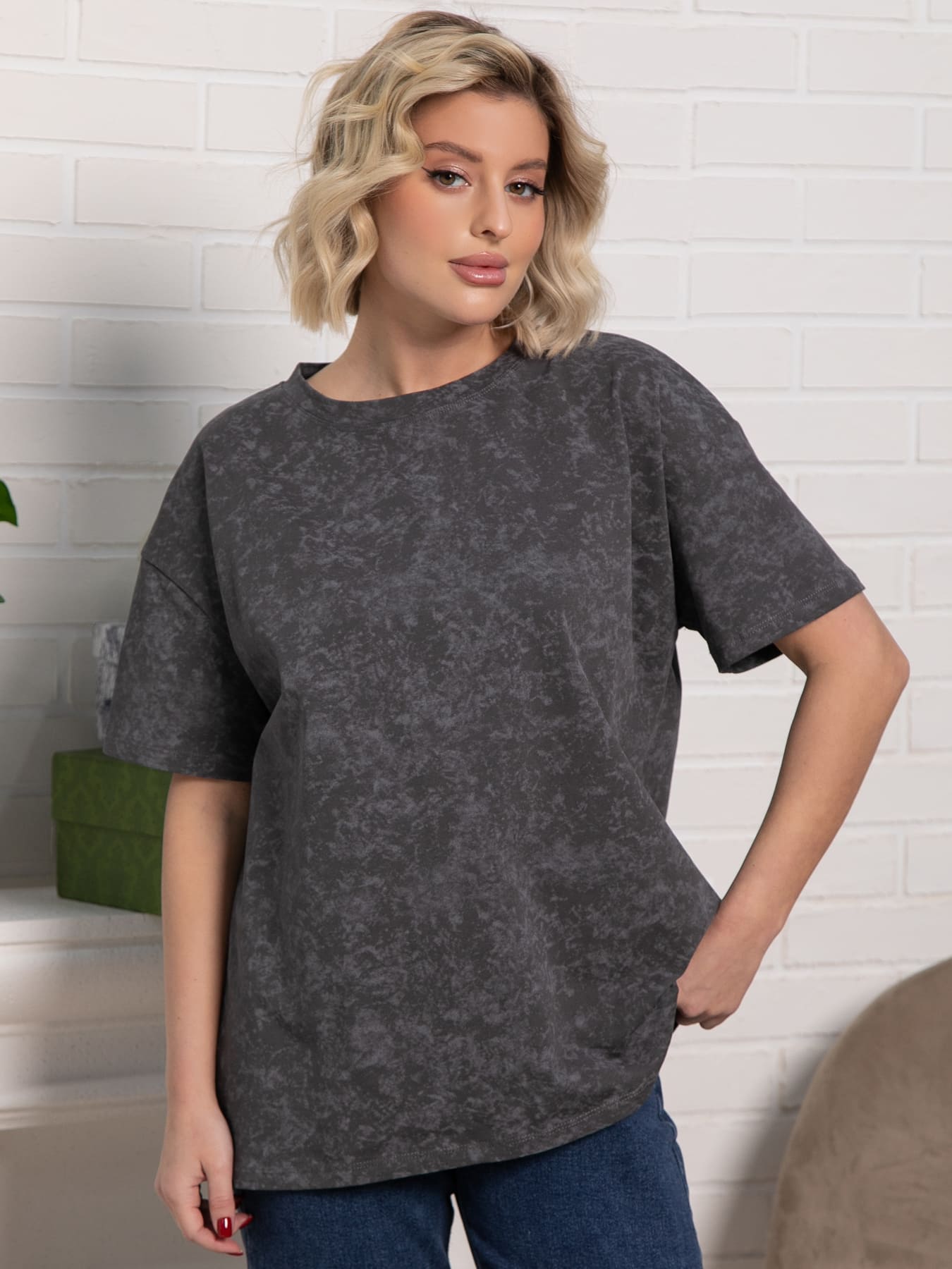 Футболка Ия (серая) Б15239-4М