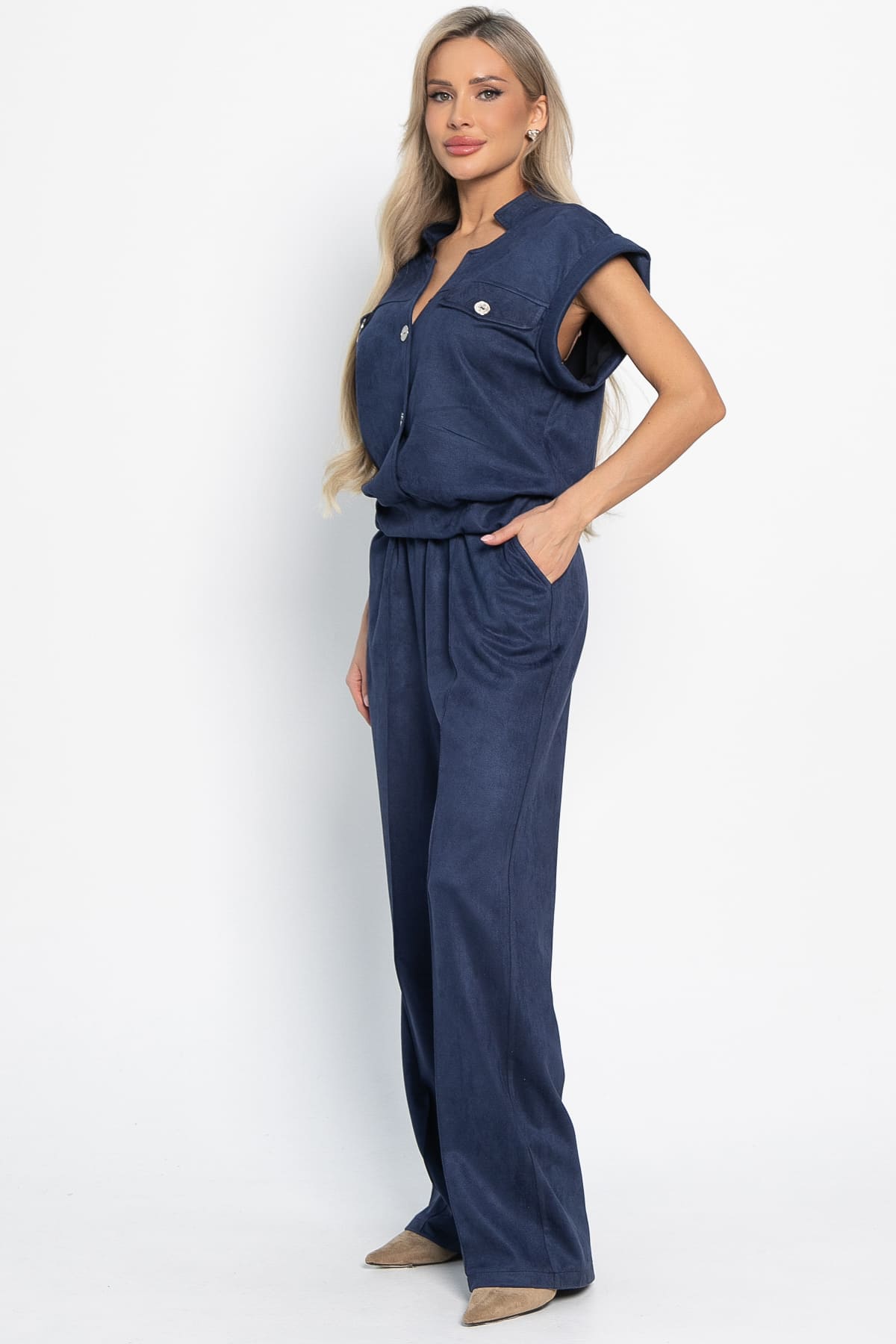 Жилет Лора (синий) Б15030-39М