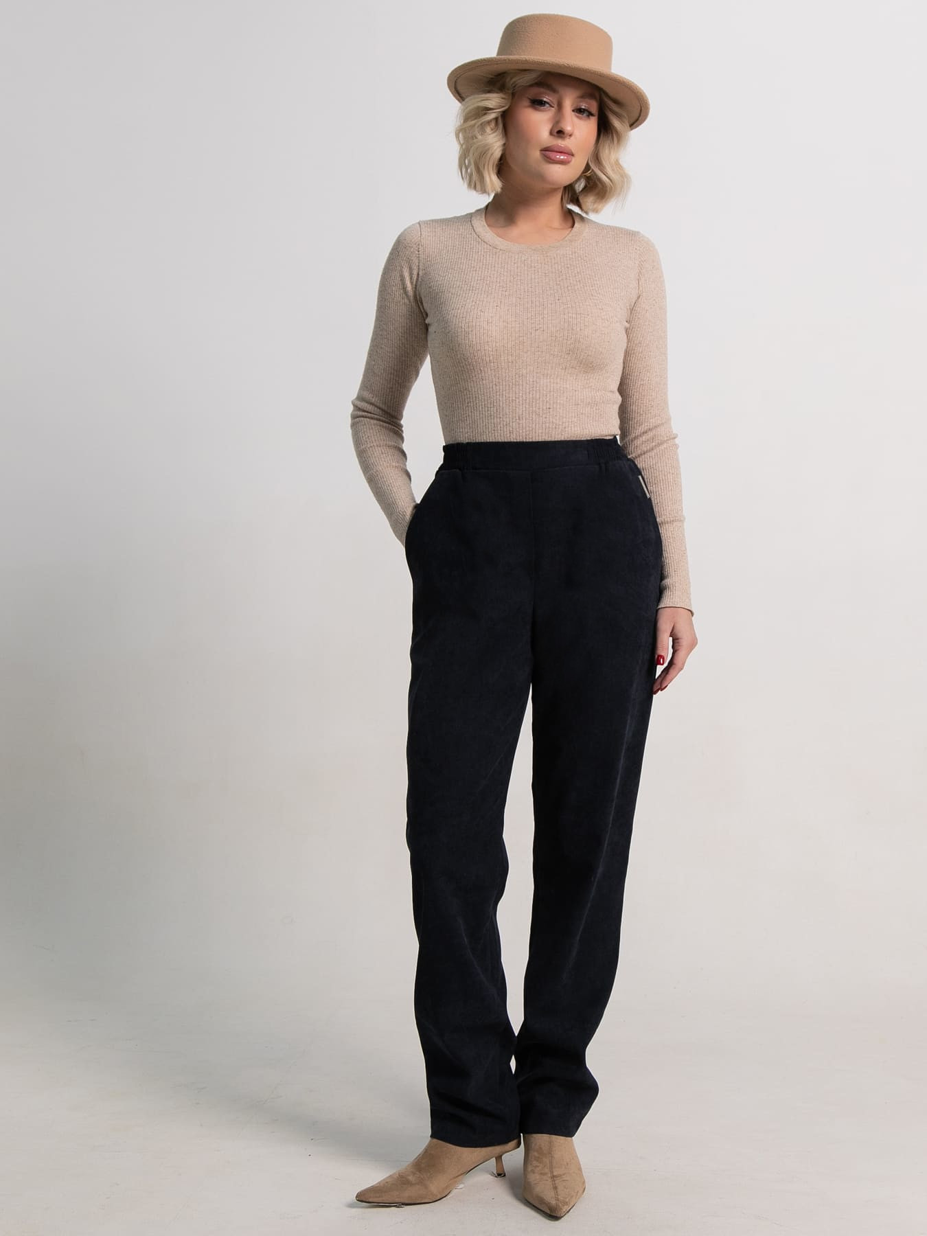 Брюки Люсьен (синий) Б15180-13М