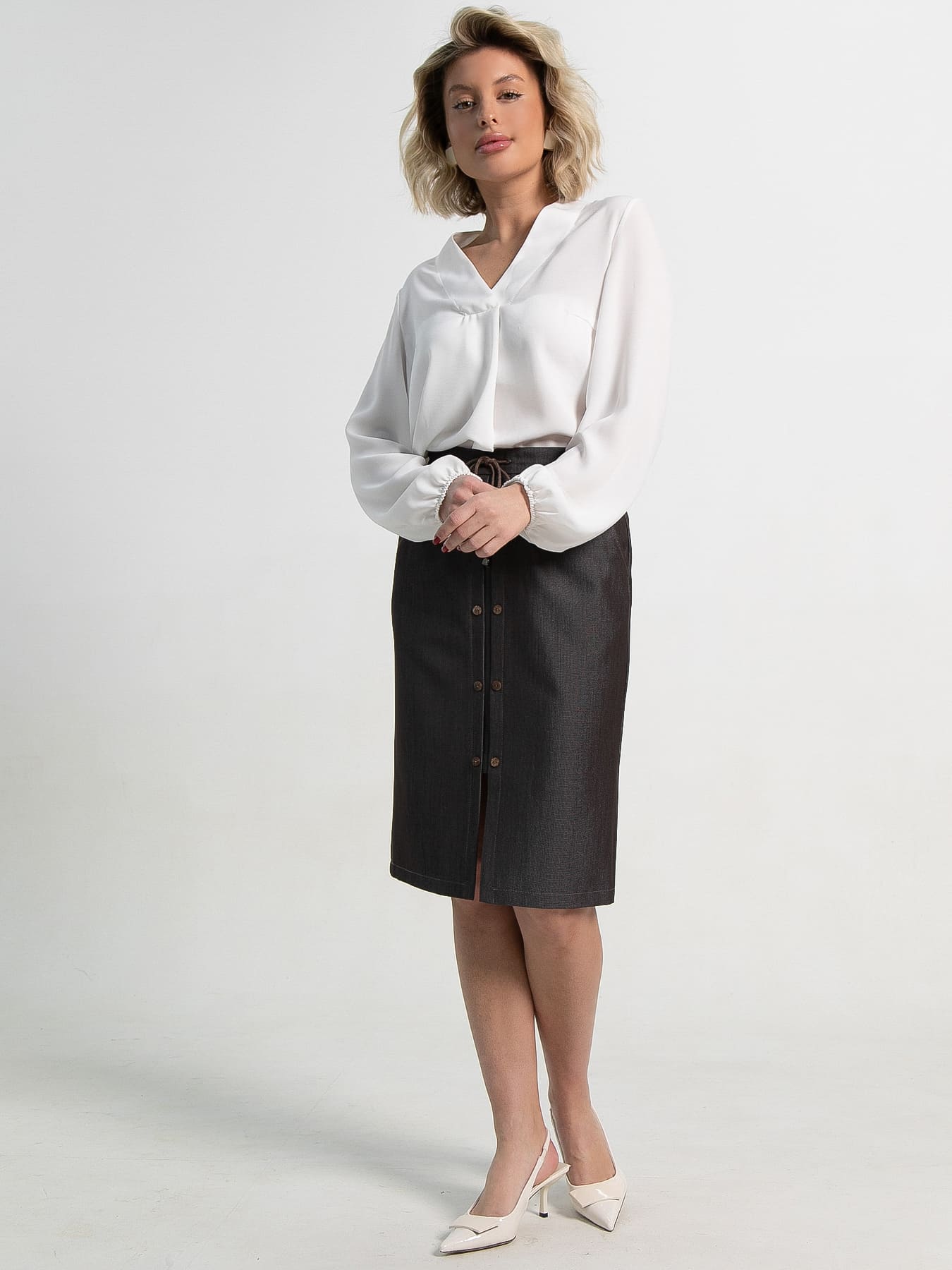 Юбка Этна (коричневая) Ю15109-3М