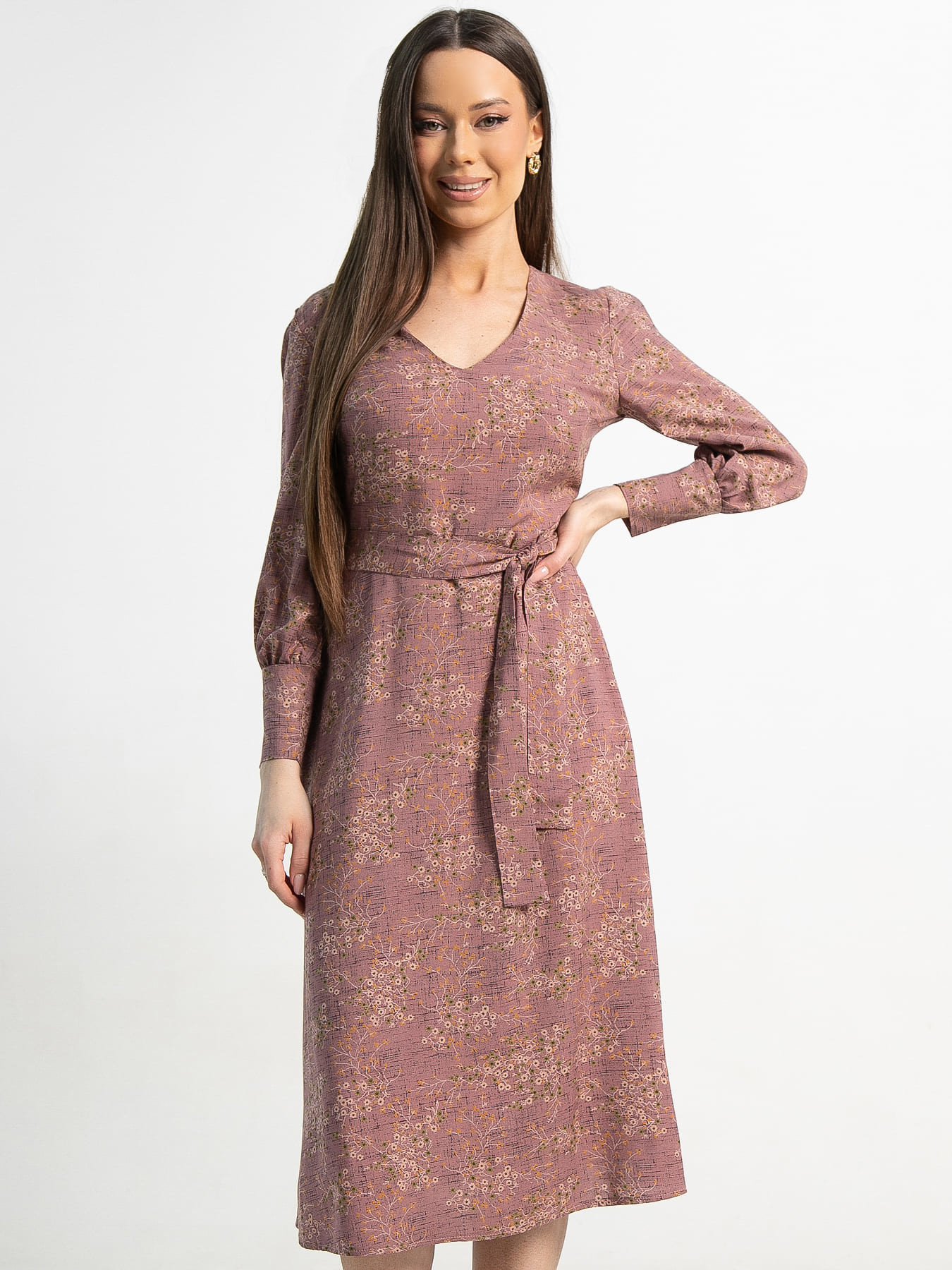 Платье Парижанка (чайная роза) П15231-10М