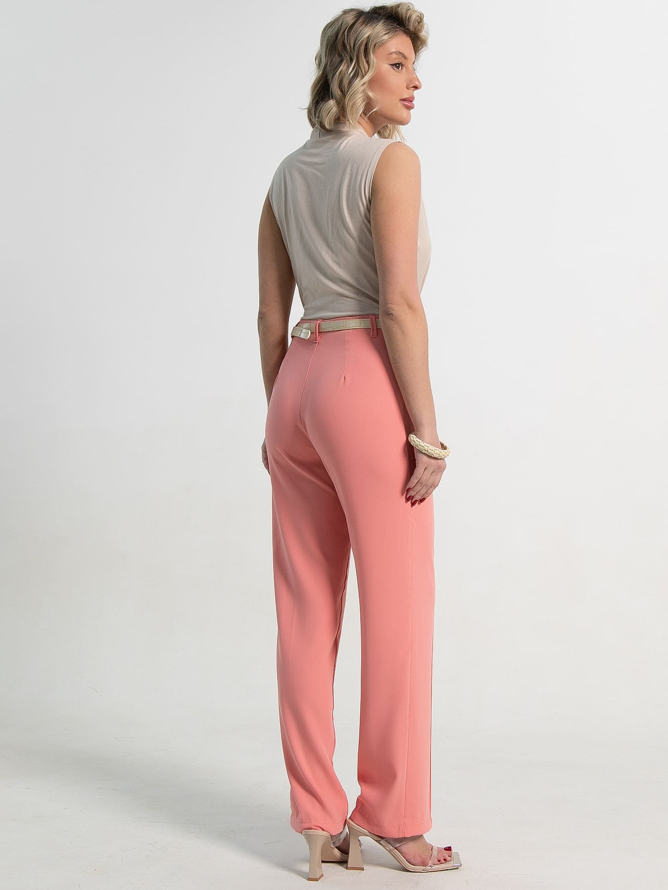 Брюки со стрелками Эверест (коралл) Б14267-30М