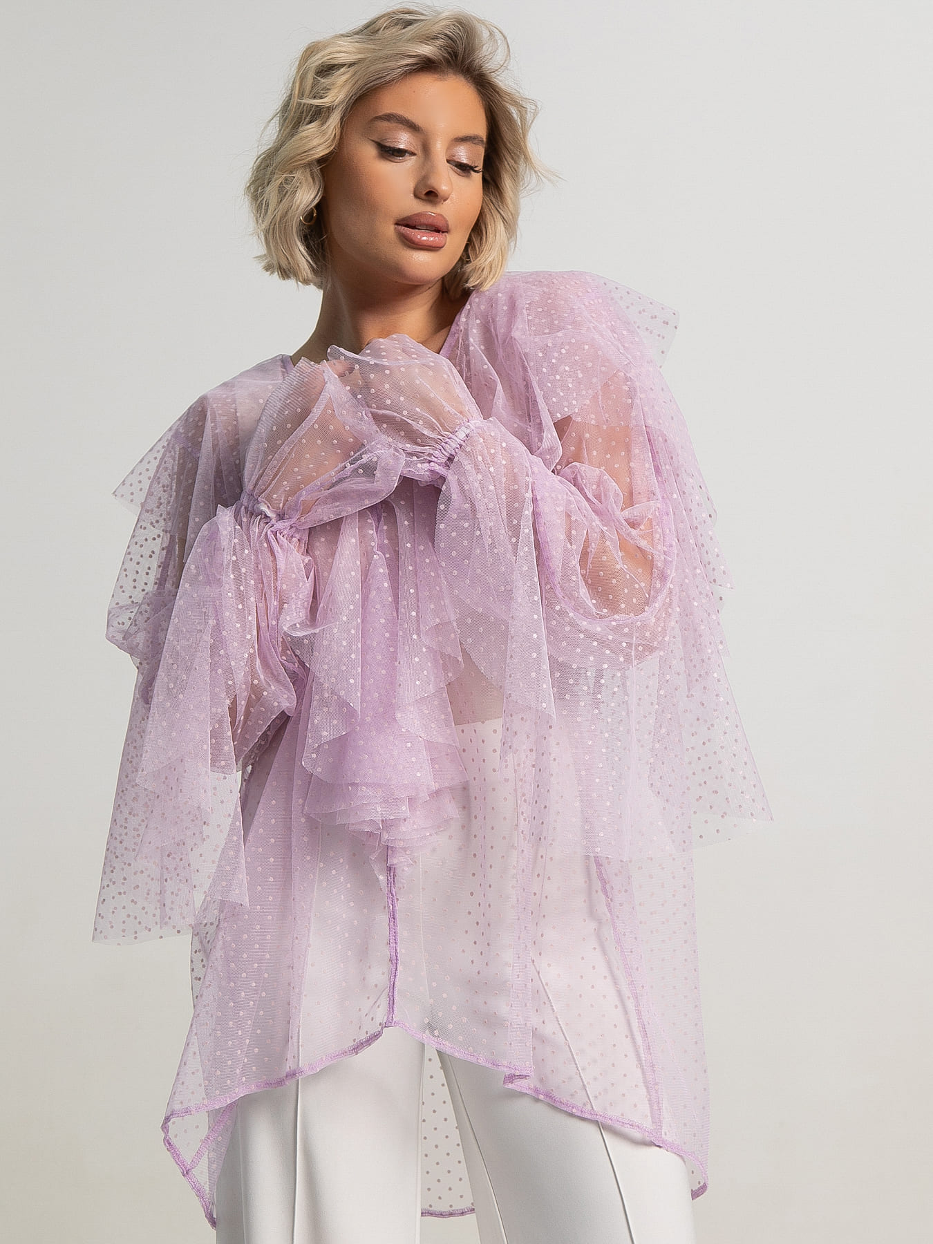 Блуза Диантус (сиреневая) Б15549-39М