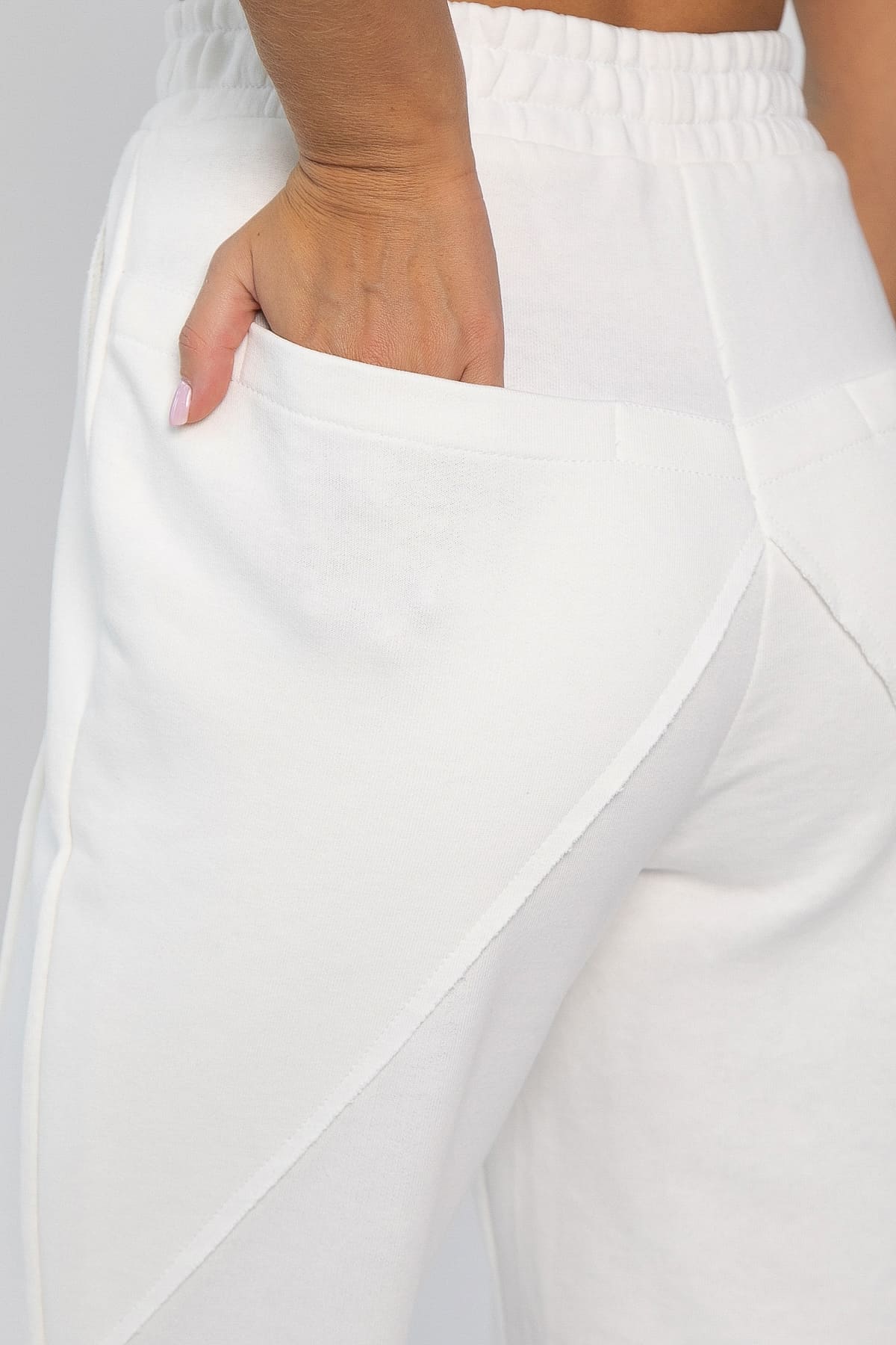 Костюм хлопковый Эко-стиль (белый) К14287-4М