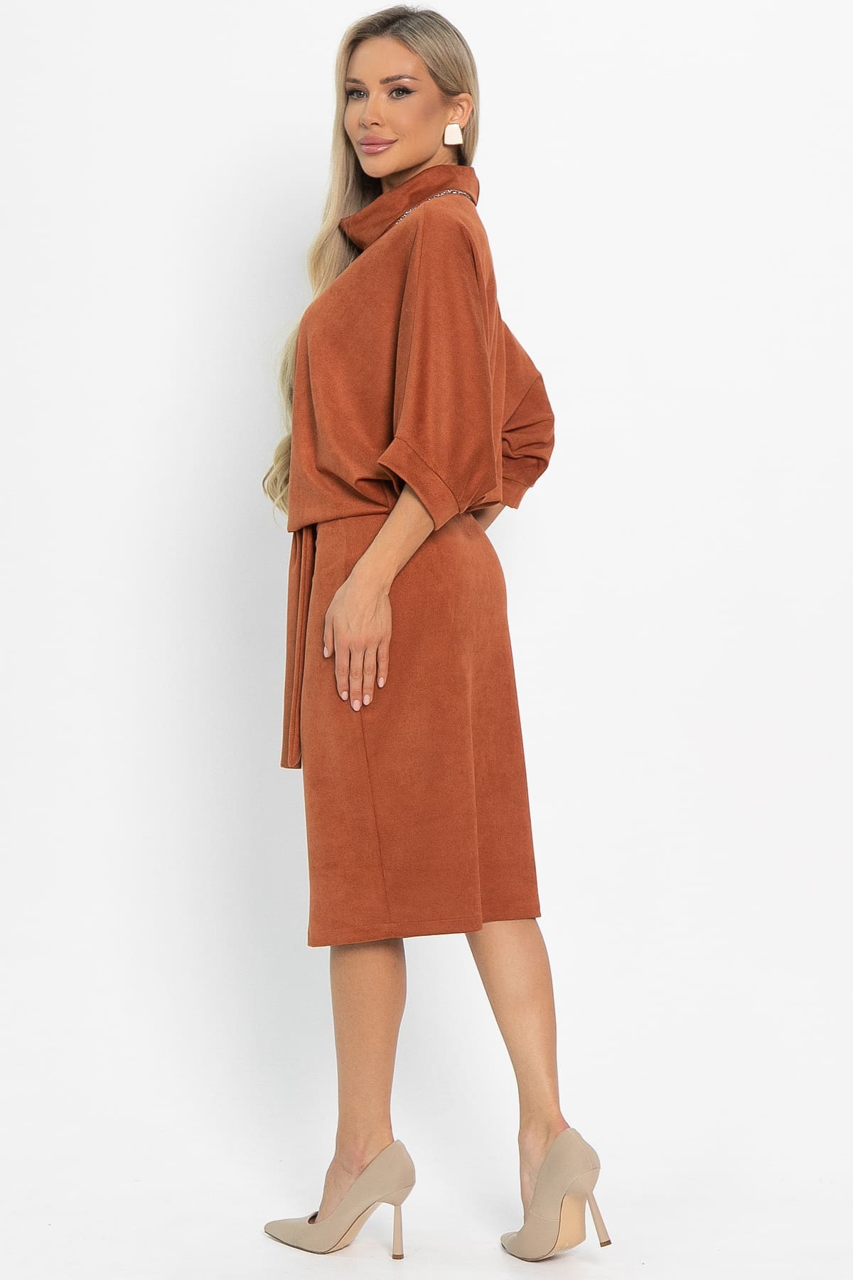 Платье Антония (терракот) П14910-12М