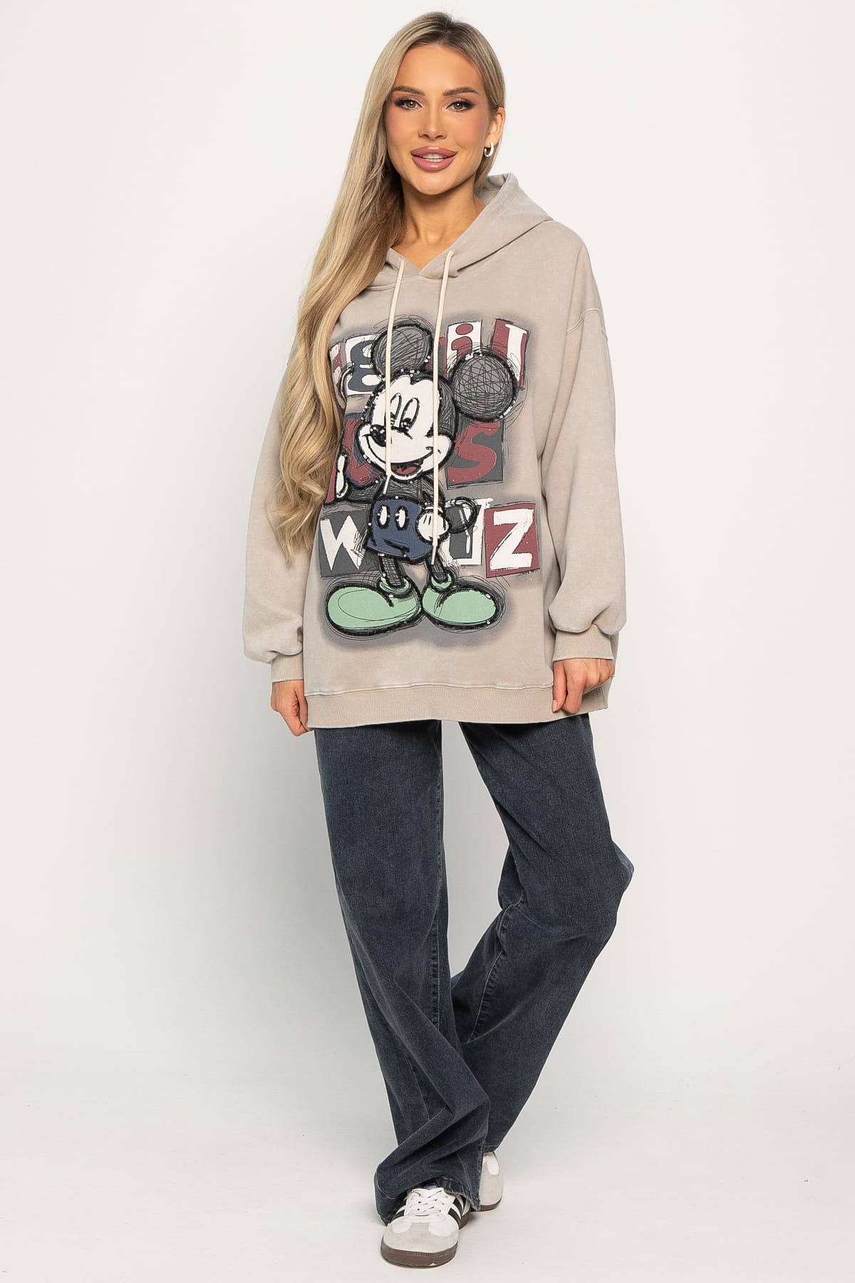 Толстовка с капюшоном Урбан (бежевая) Б14924-20М