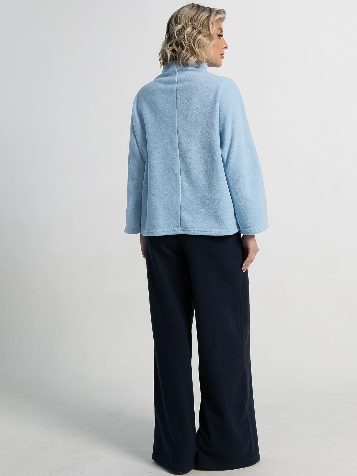 Костюм флисовый Дыхание зимы (синий) К15174-10М