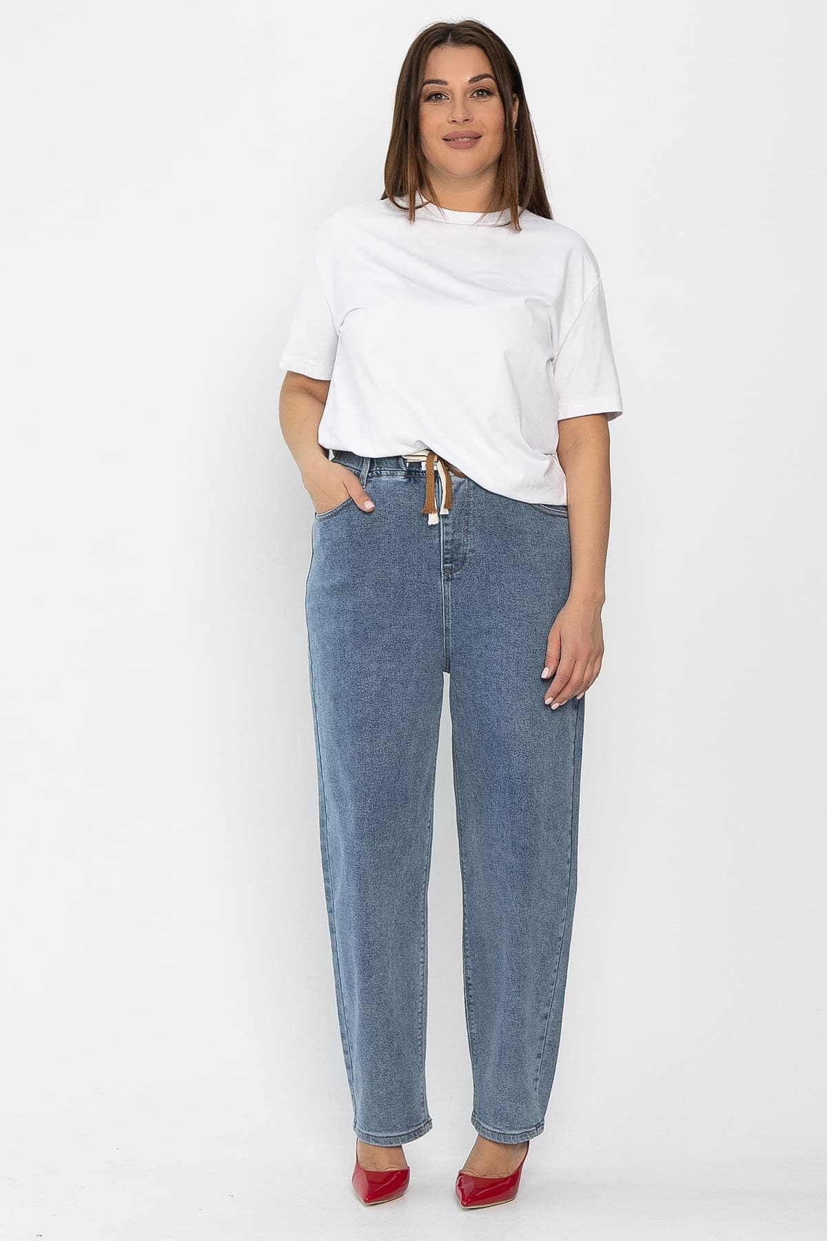 Джинсы Бэззи (светло-синие) Б14218-4М