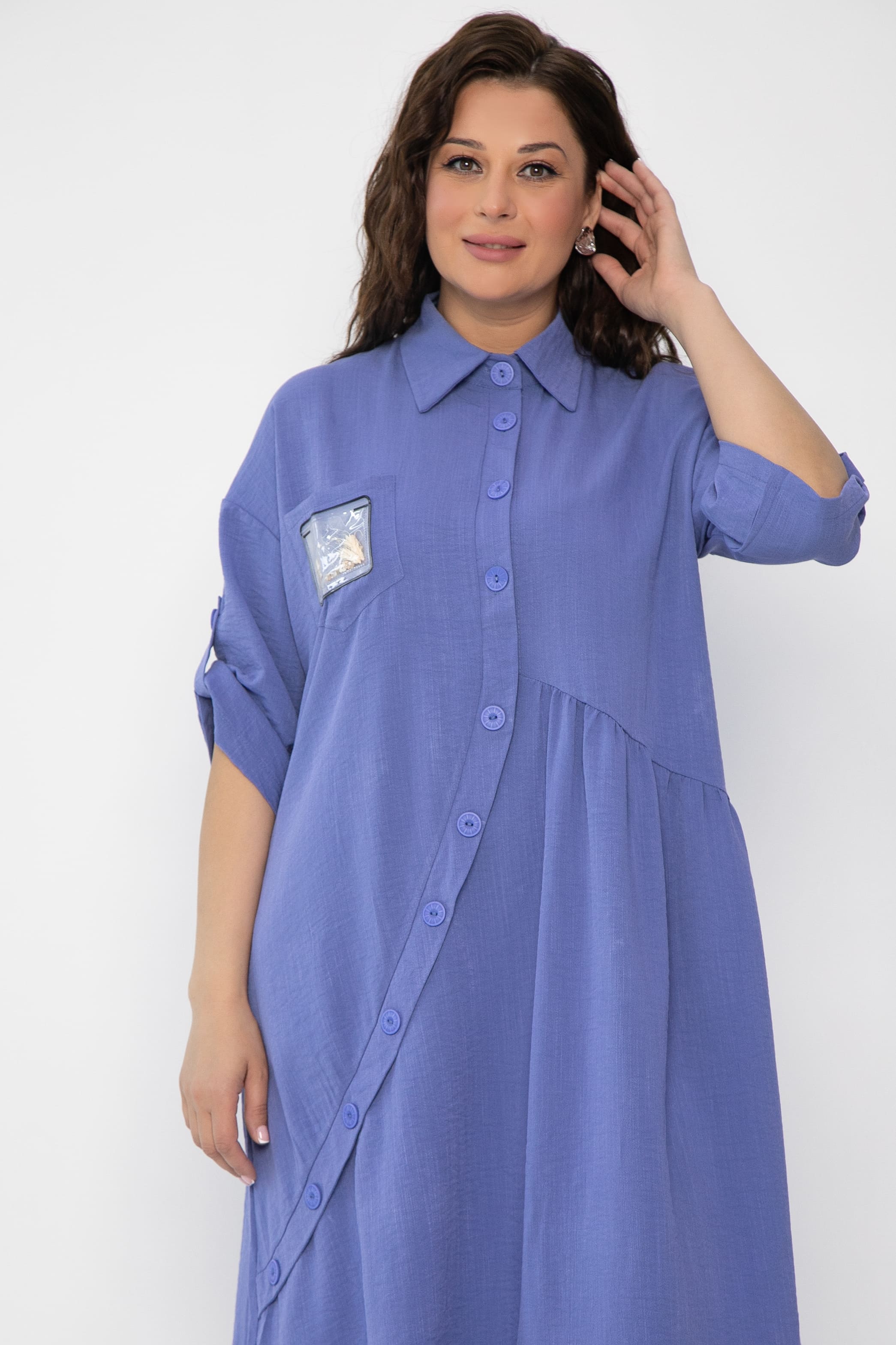 Платье Индира (джинс ХИТ) П10540