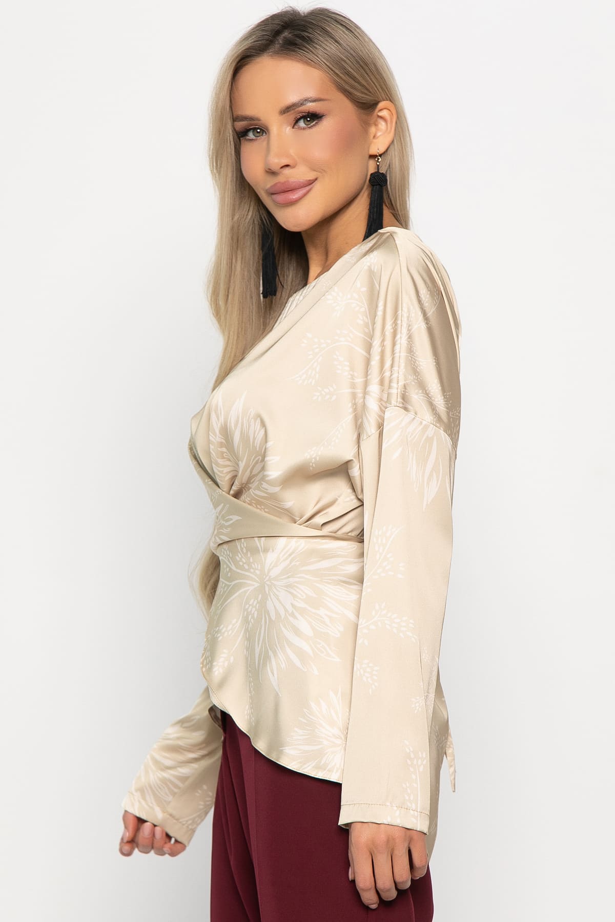 Блуза Леа (бежевая) Б14952-5М