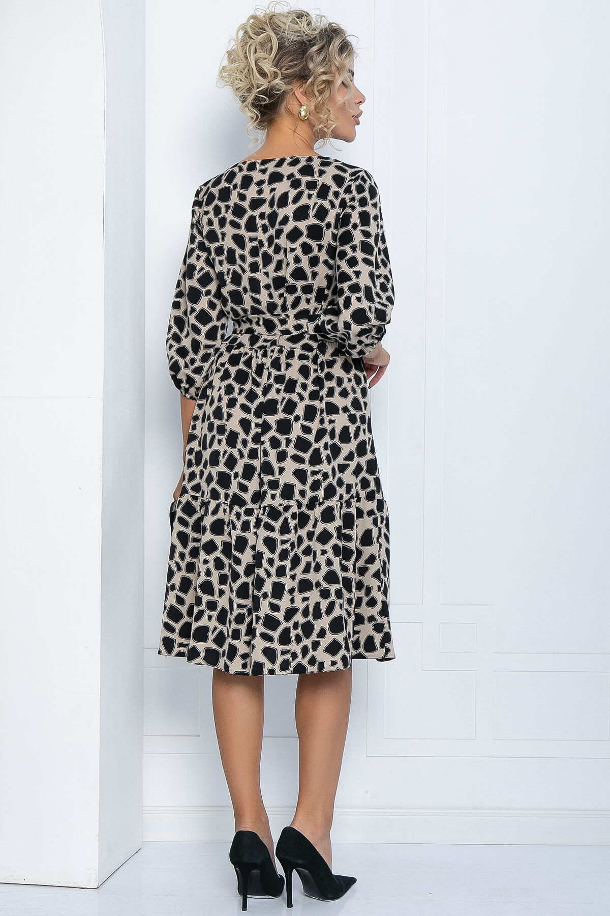 Платье Омут красоты (беж) П12095