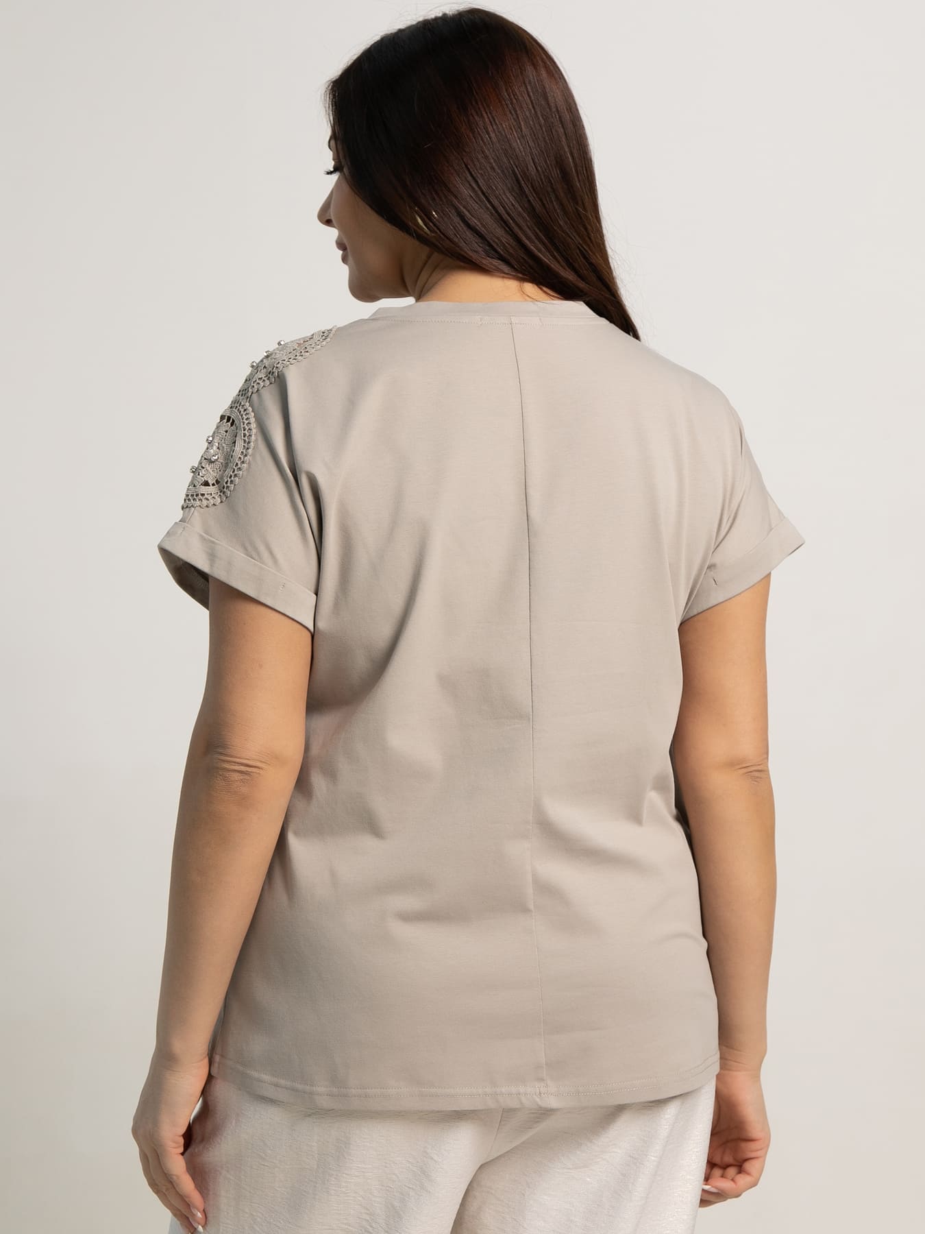 Блуза Время перемен (бежевая) Б15656-20М