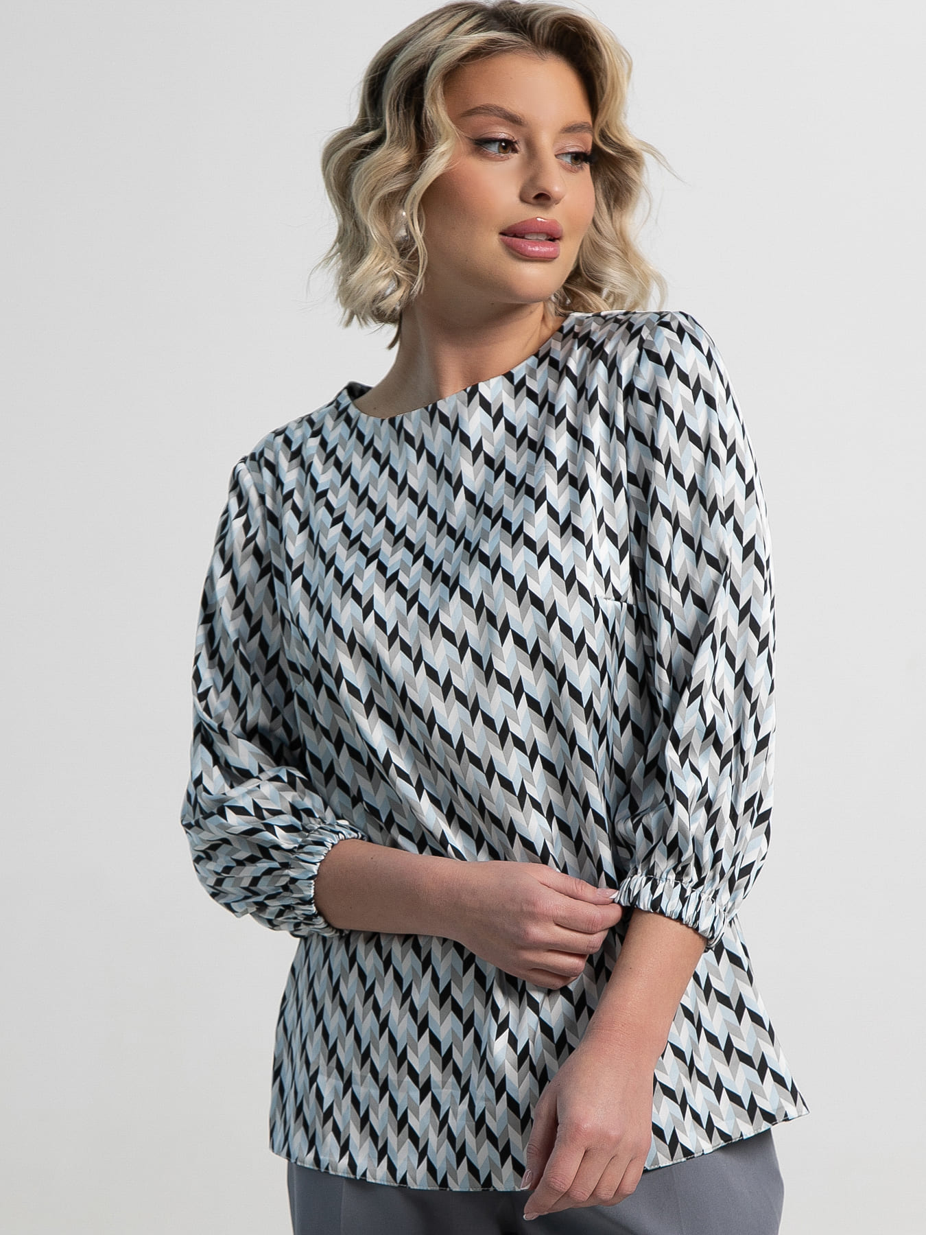 Блуза Прерия (голубая) Б15149-30М