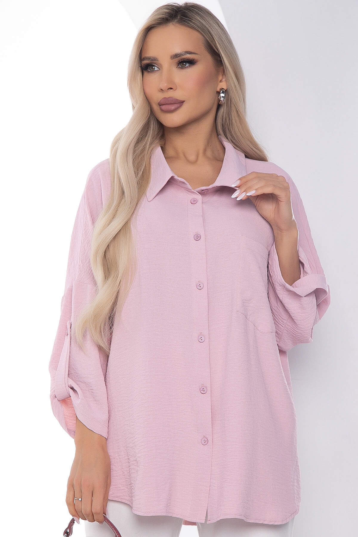 Рубашка Лето (розовая) Б10046
