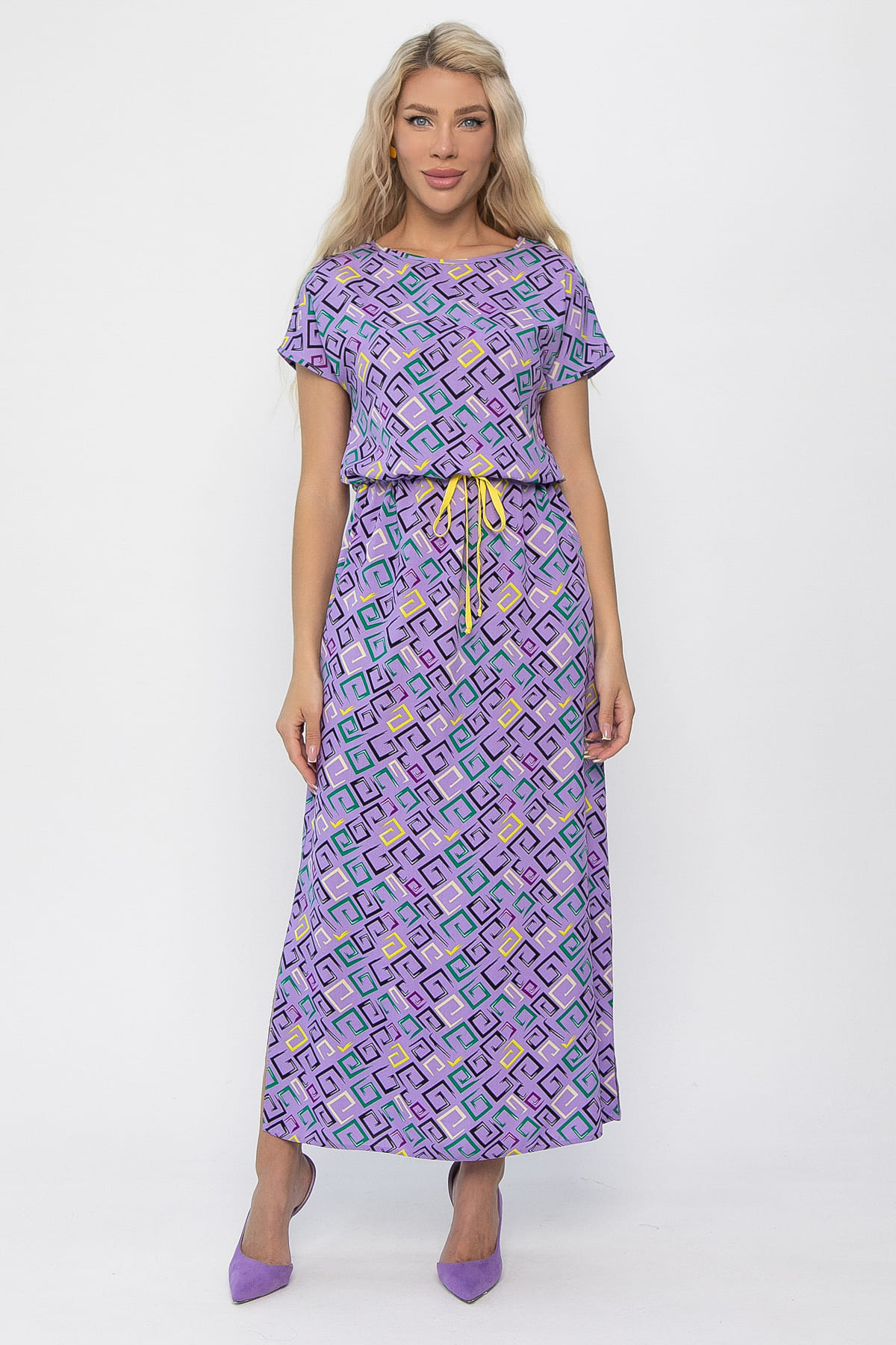 Платье Мэри (фиолетовое) П13880-12М