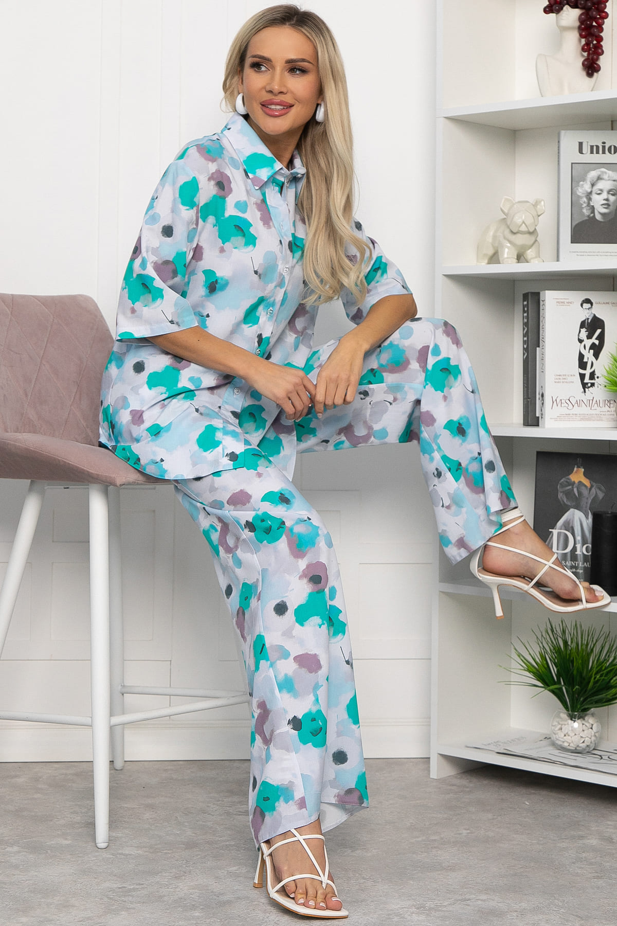 Костюм Алиот (голубой) К15408-7М