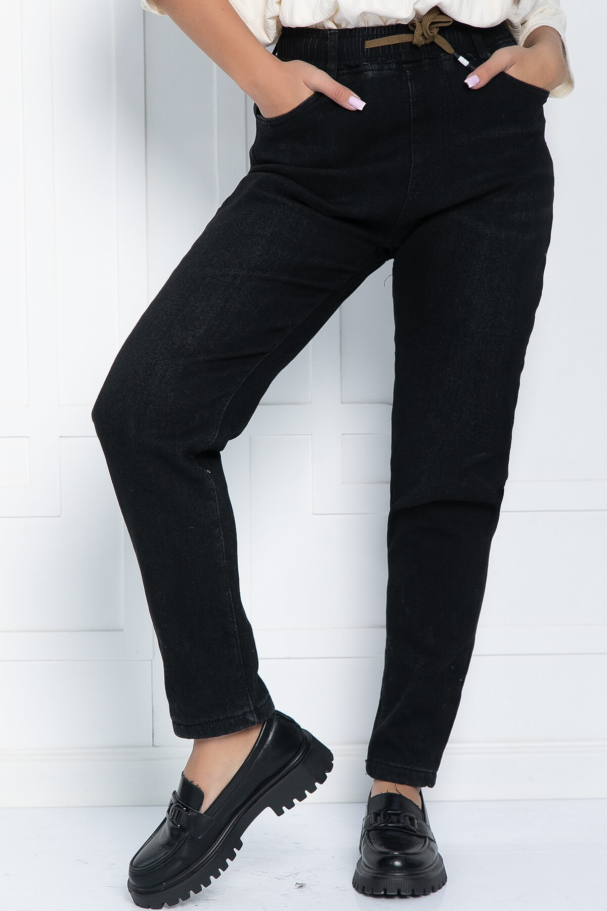 Джинсы Теплый вечер (черные) Б11513