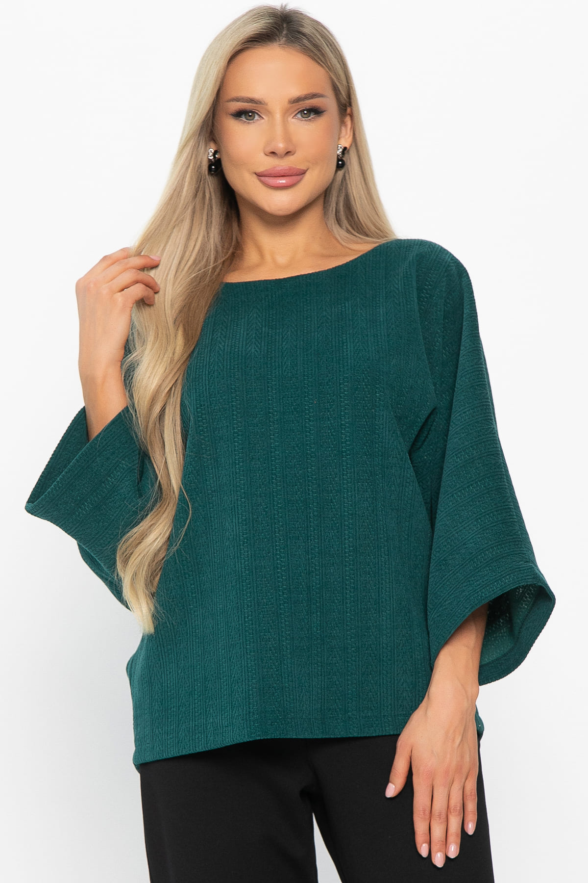 Блуза Ладанка (изумруд) Б14908-12М