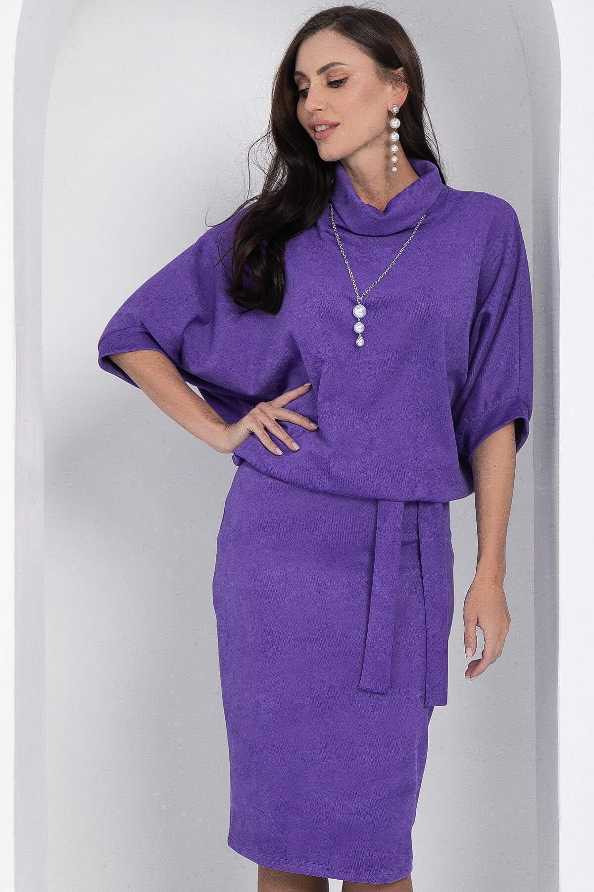 Платье Антония (фиолетовое) П12697-12