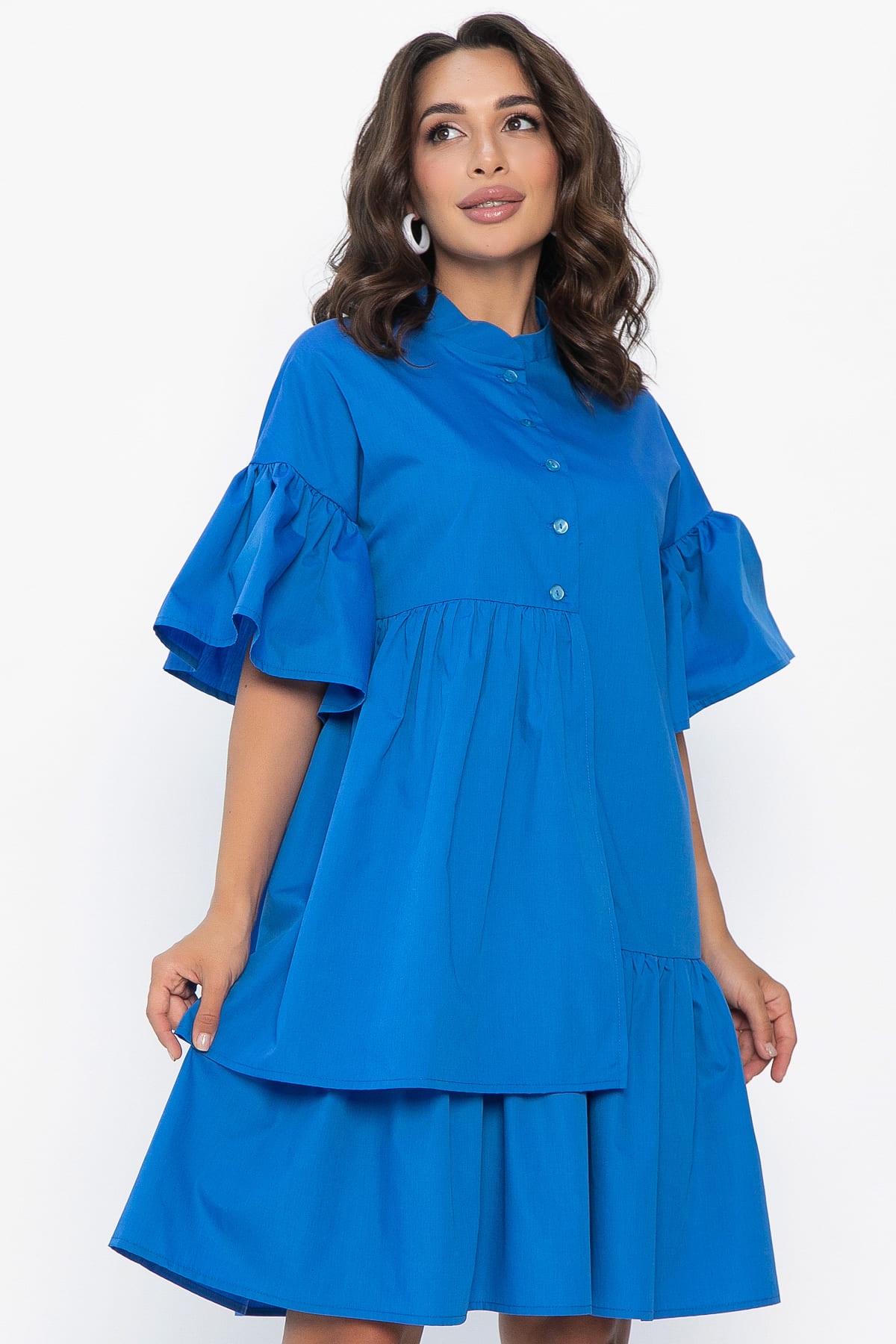 Платье Урания (васильковое) П13966-36М