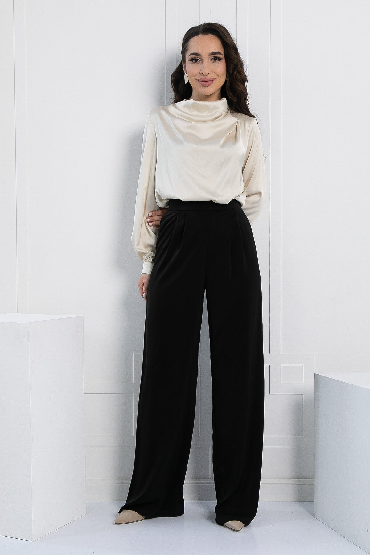 Блуза Магия успеха (молочная) Б12866-16М