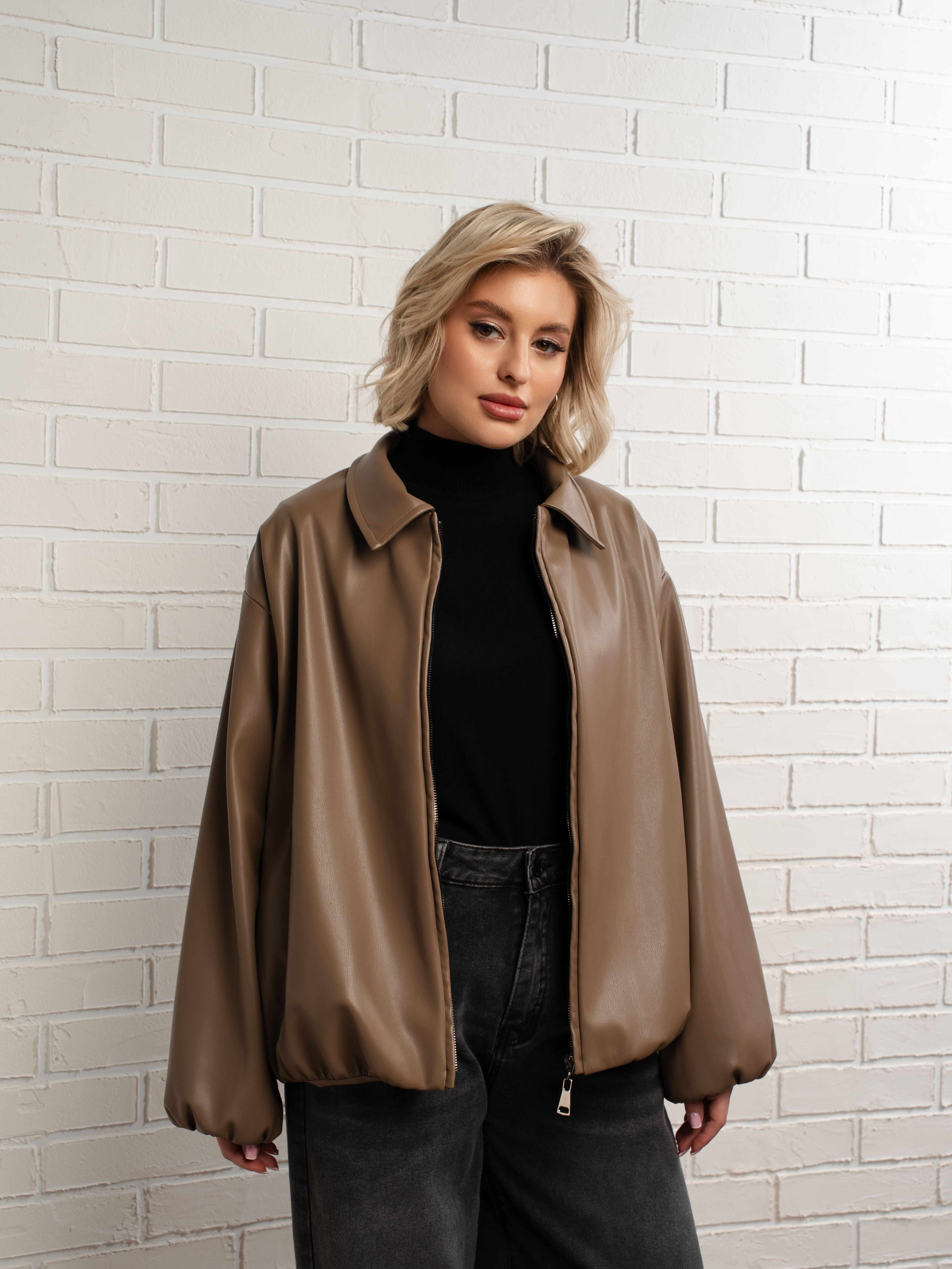 Куртка Поверь в мечту (капучино) Б15156-7М