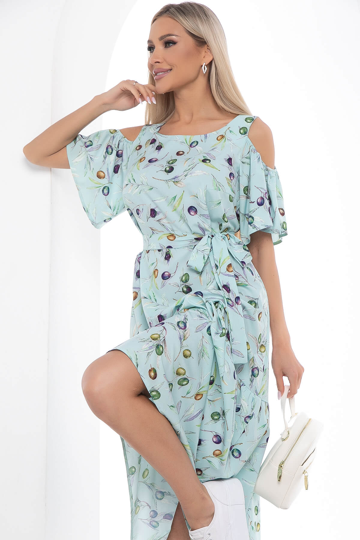 Платье Марианна (мятное) П13593-5М