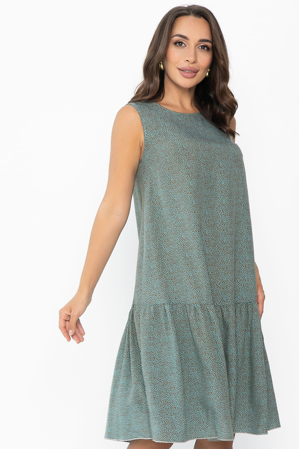 Платье Твой образ (коричневое) П14011-12М