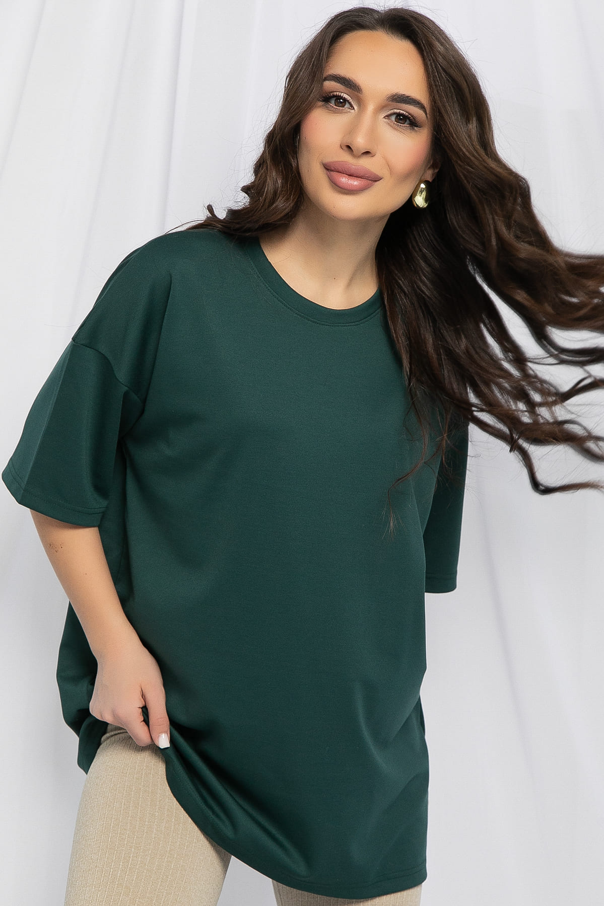 Футболка Левадия (зеленая) Б13133-22М