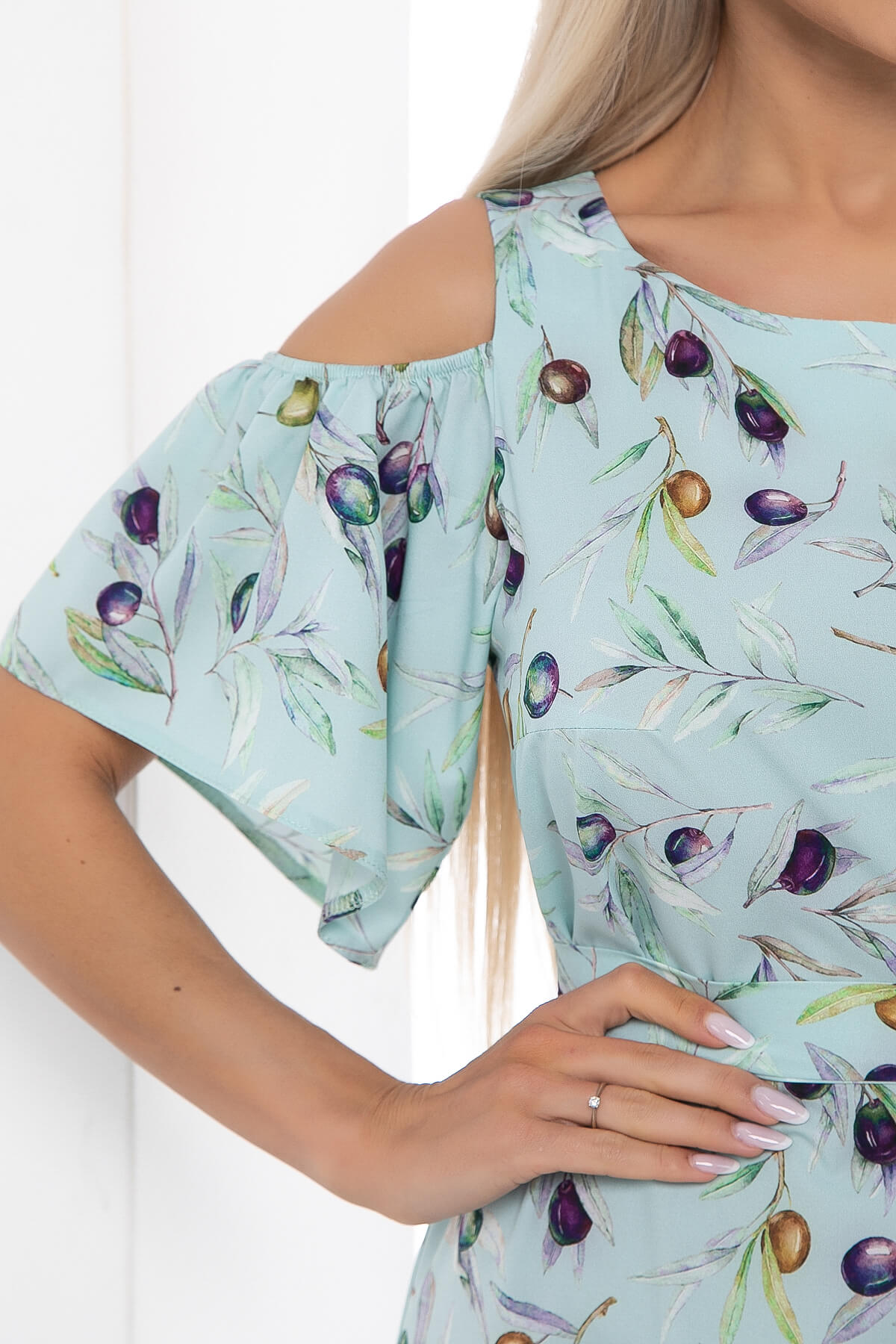 Платье Марианна (мятное) П13593-5М