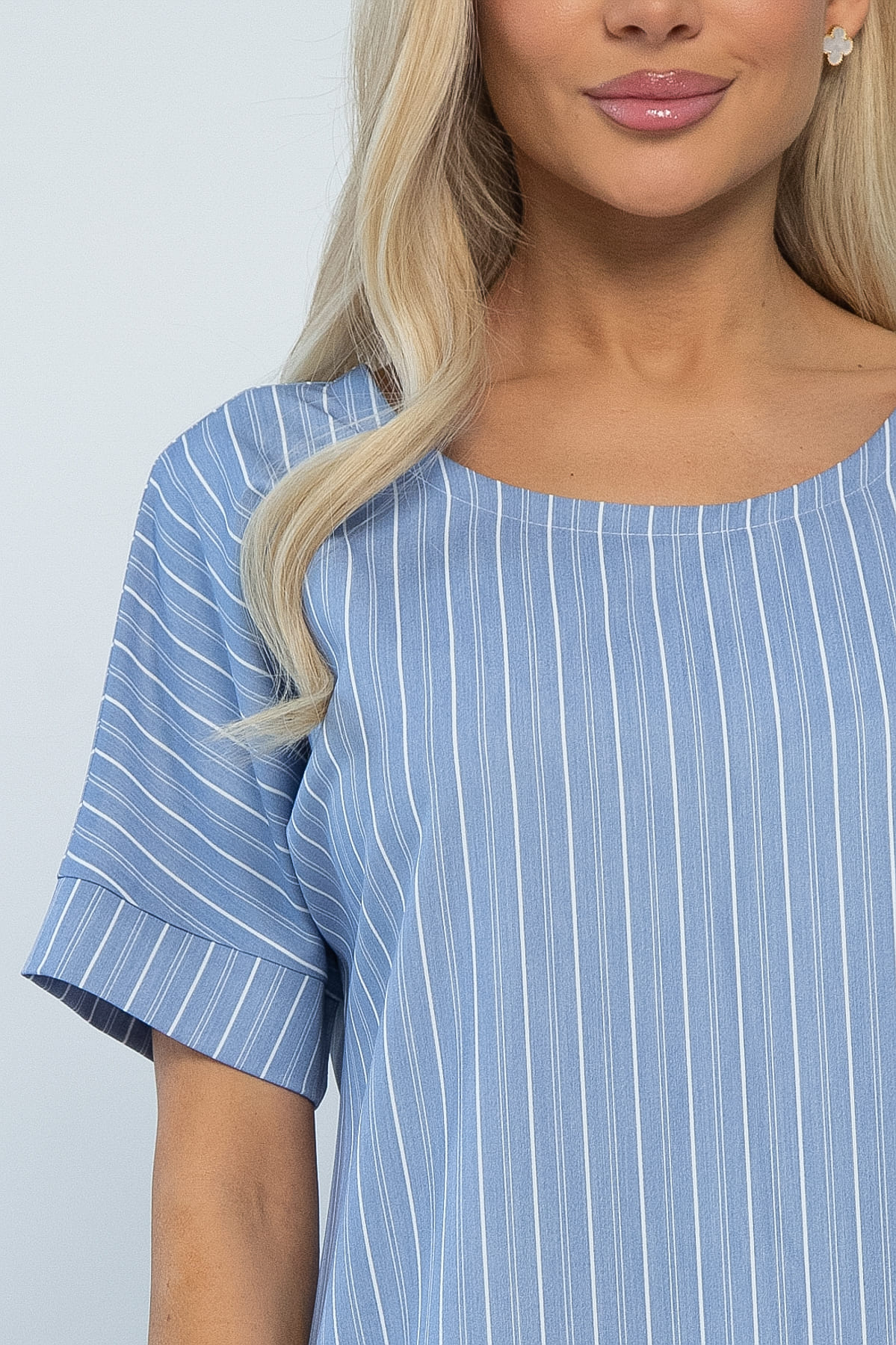 Платье Покоряя сердца (джинс) П13460-1М