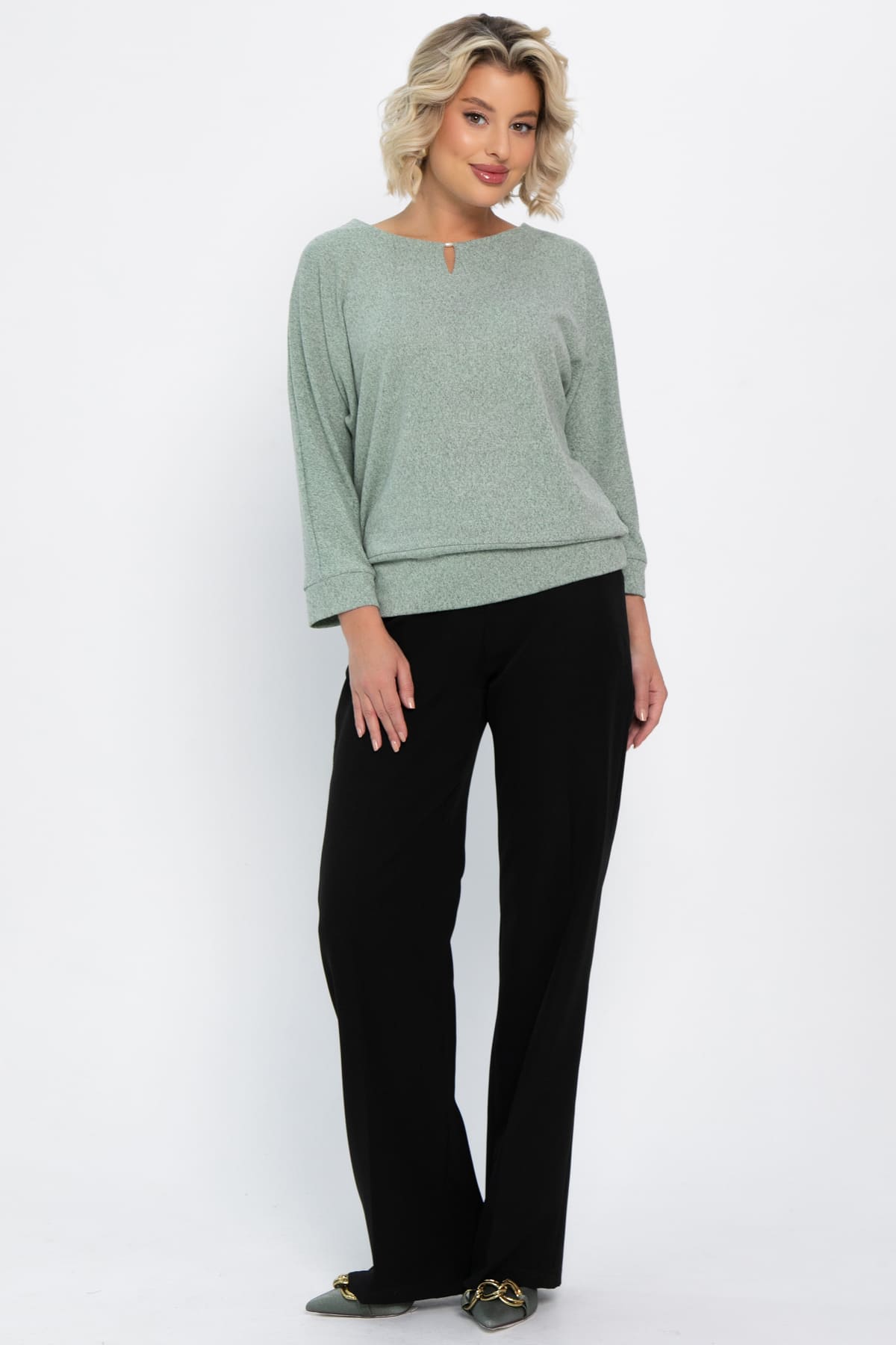 Джемпер трикотажный Претти (фисташковый) Б14788-50М