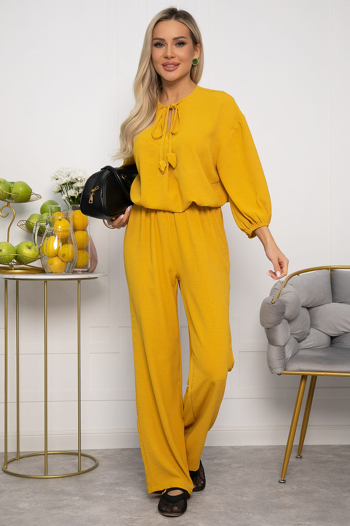 Костюм Текния (горчица) К13582-39М