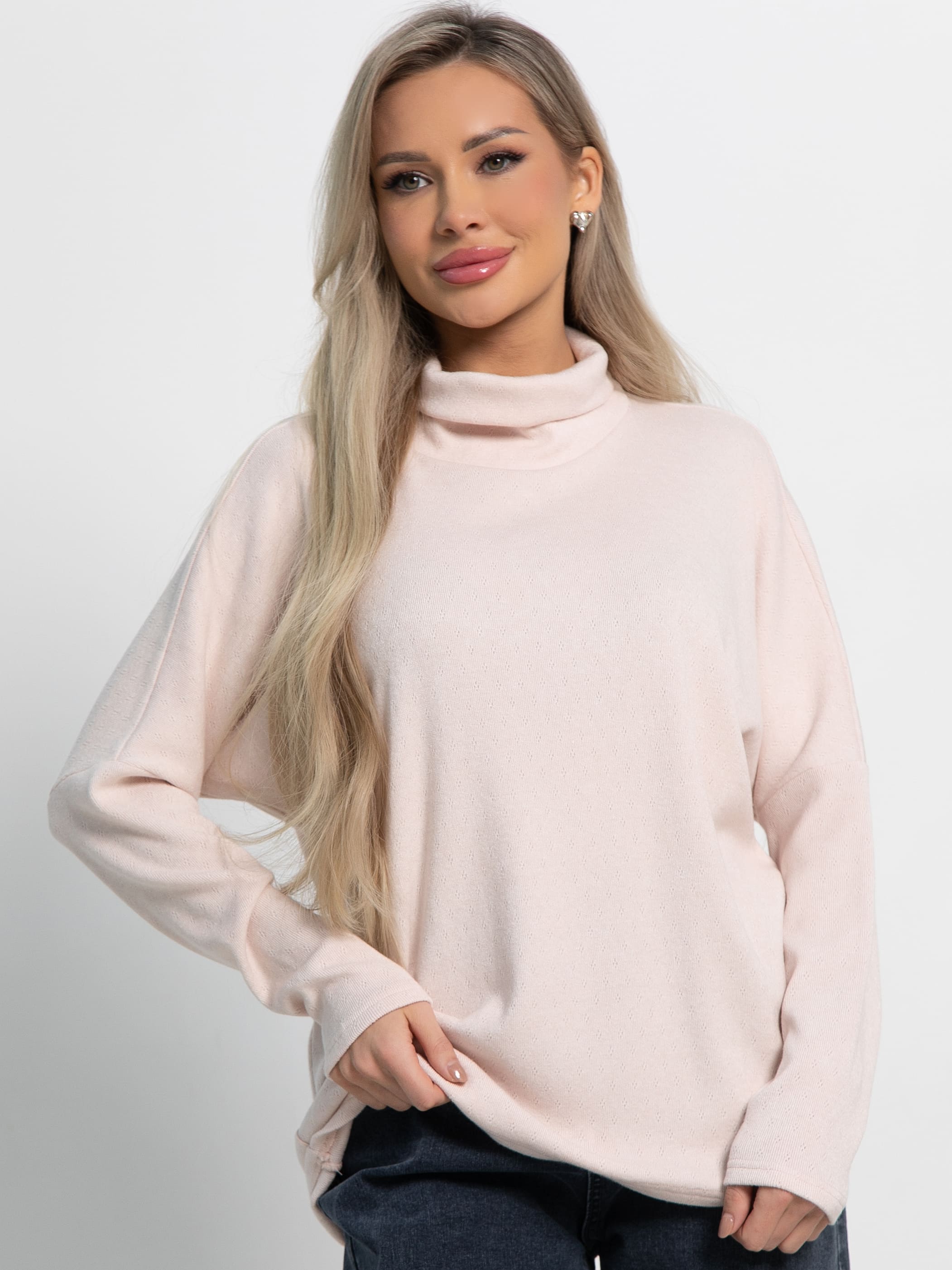 Джемпер Нива (розовый) Б15163-1М